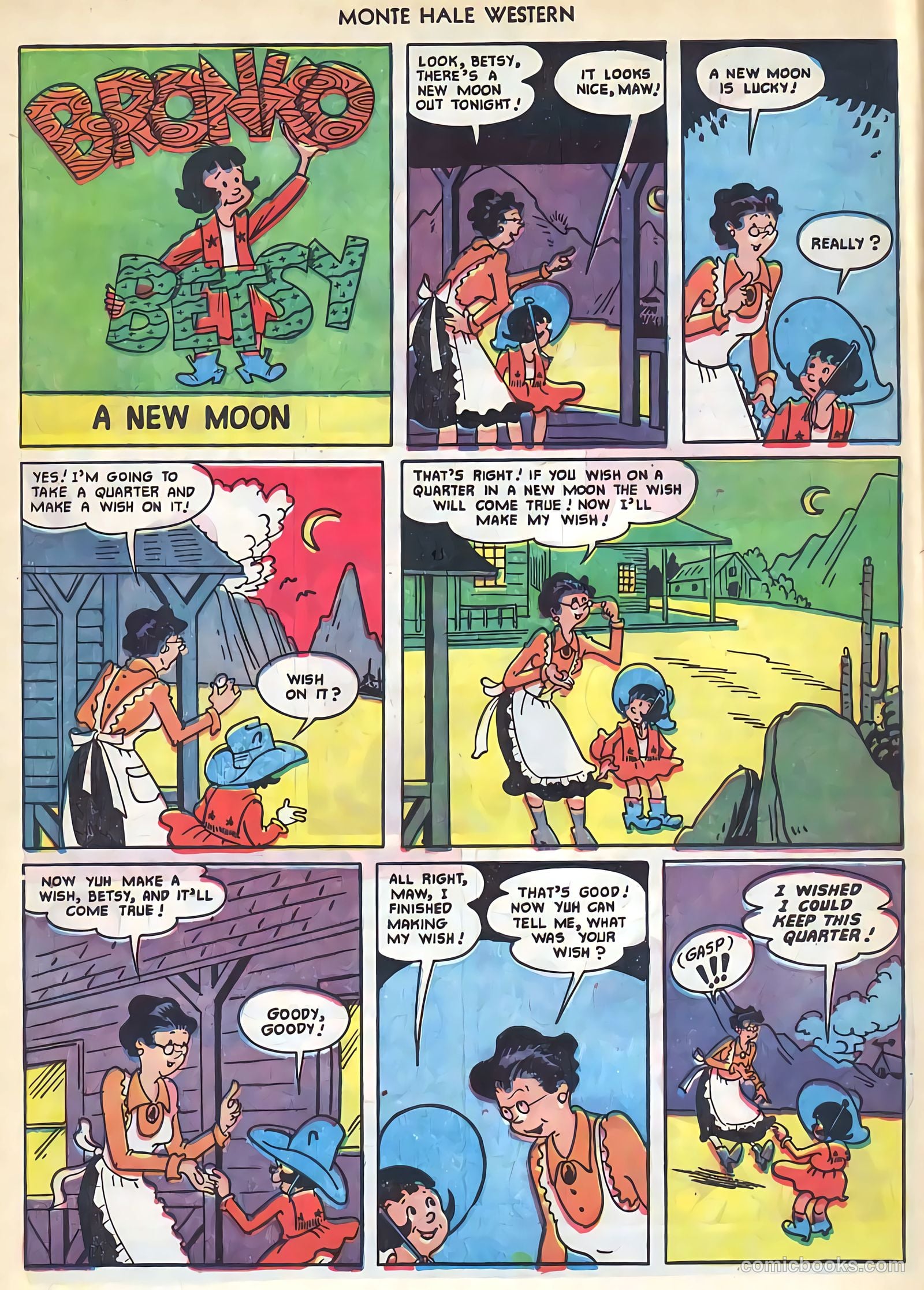 Monte Hale Western #74 (1952, L. Miller & Son) — page 9 of 33