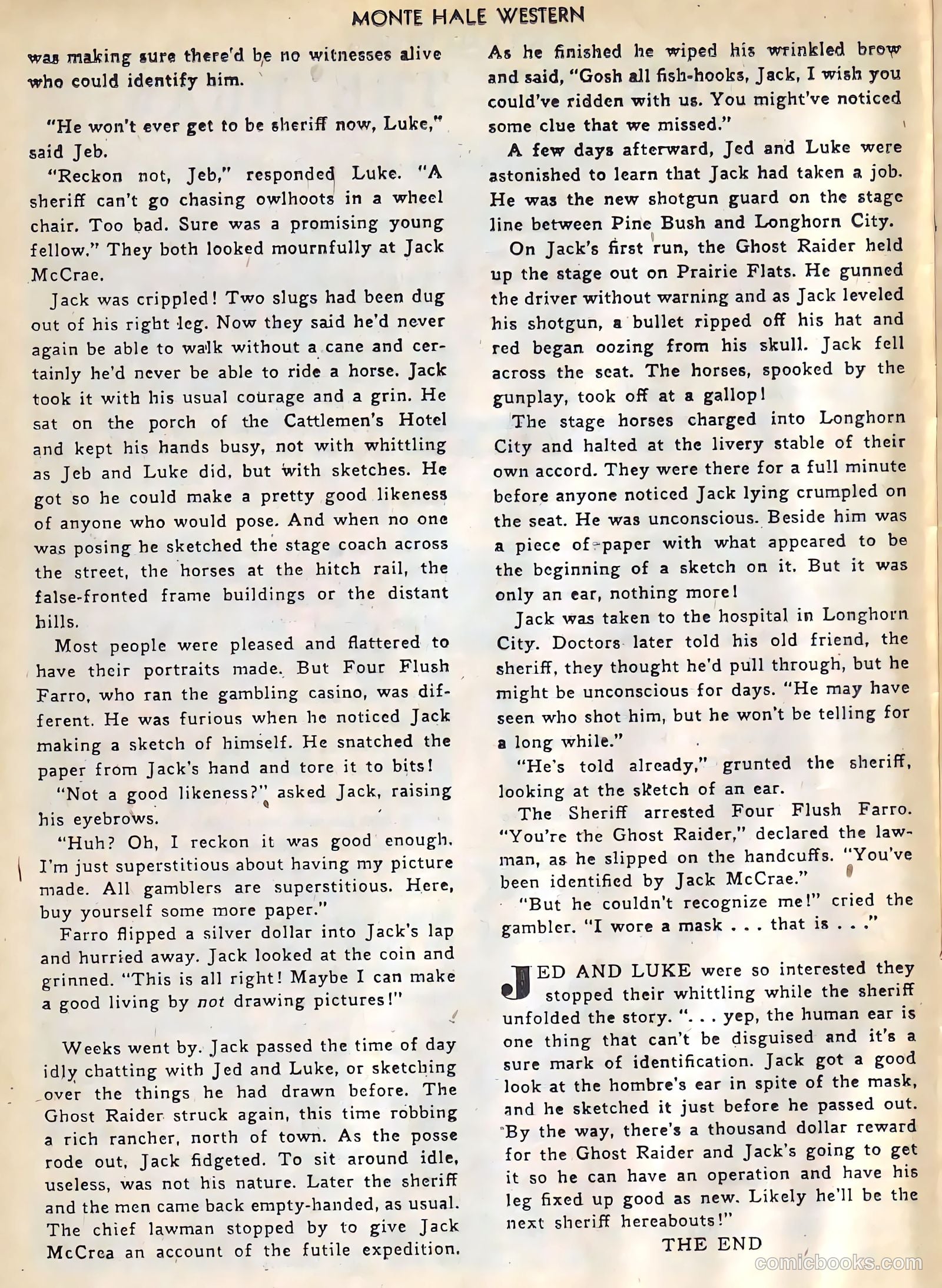 Monte Hale Western #74 (1952, L. Miller & Son) — page 11 of 33