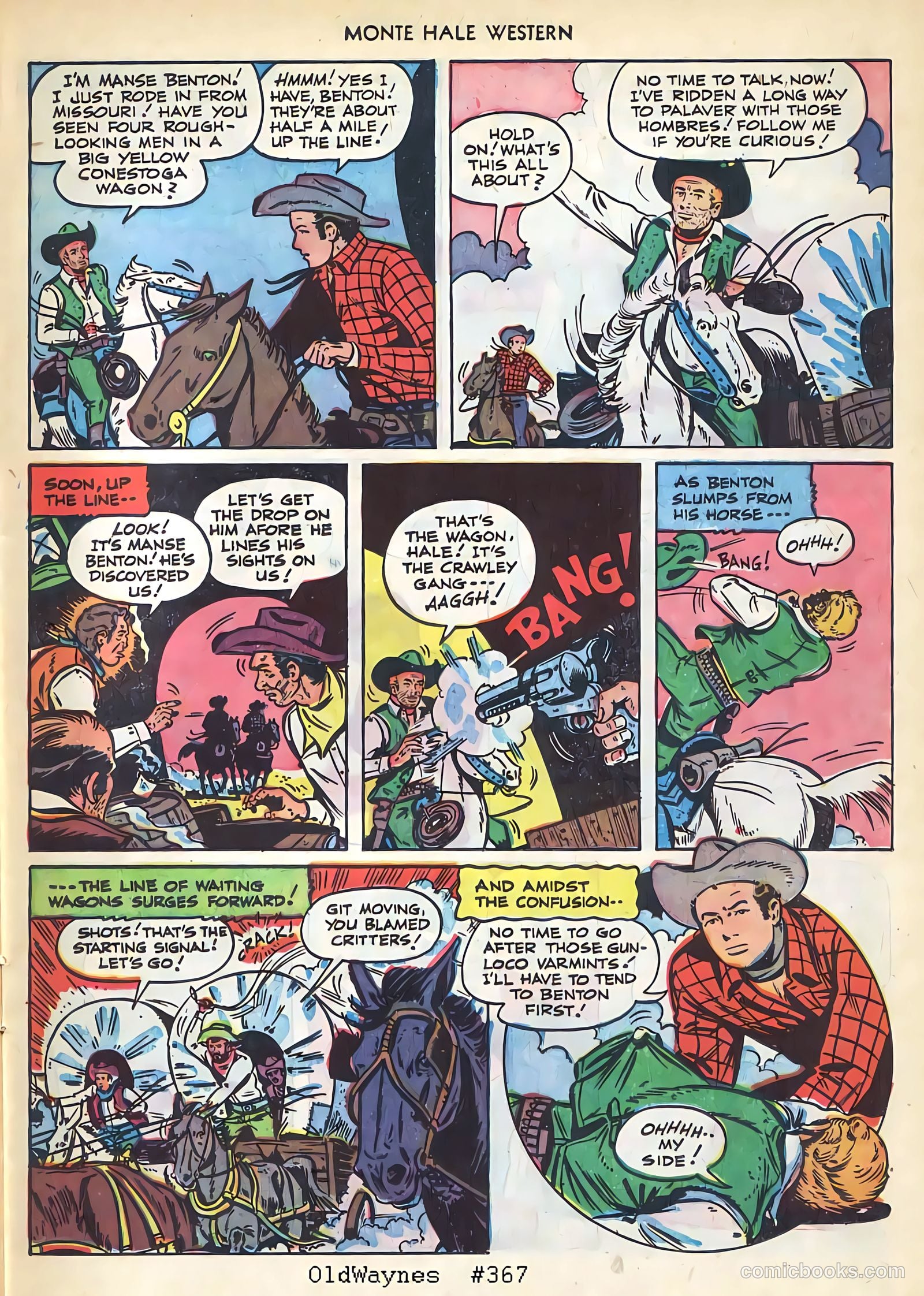 Monte Hale Western #74 (1952, L. Miller & Son) — page 14 of 33