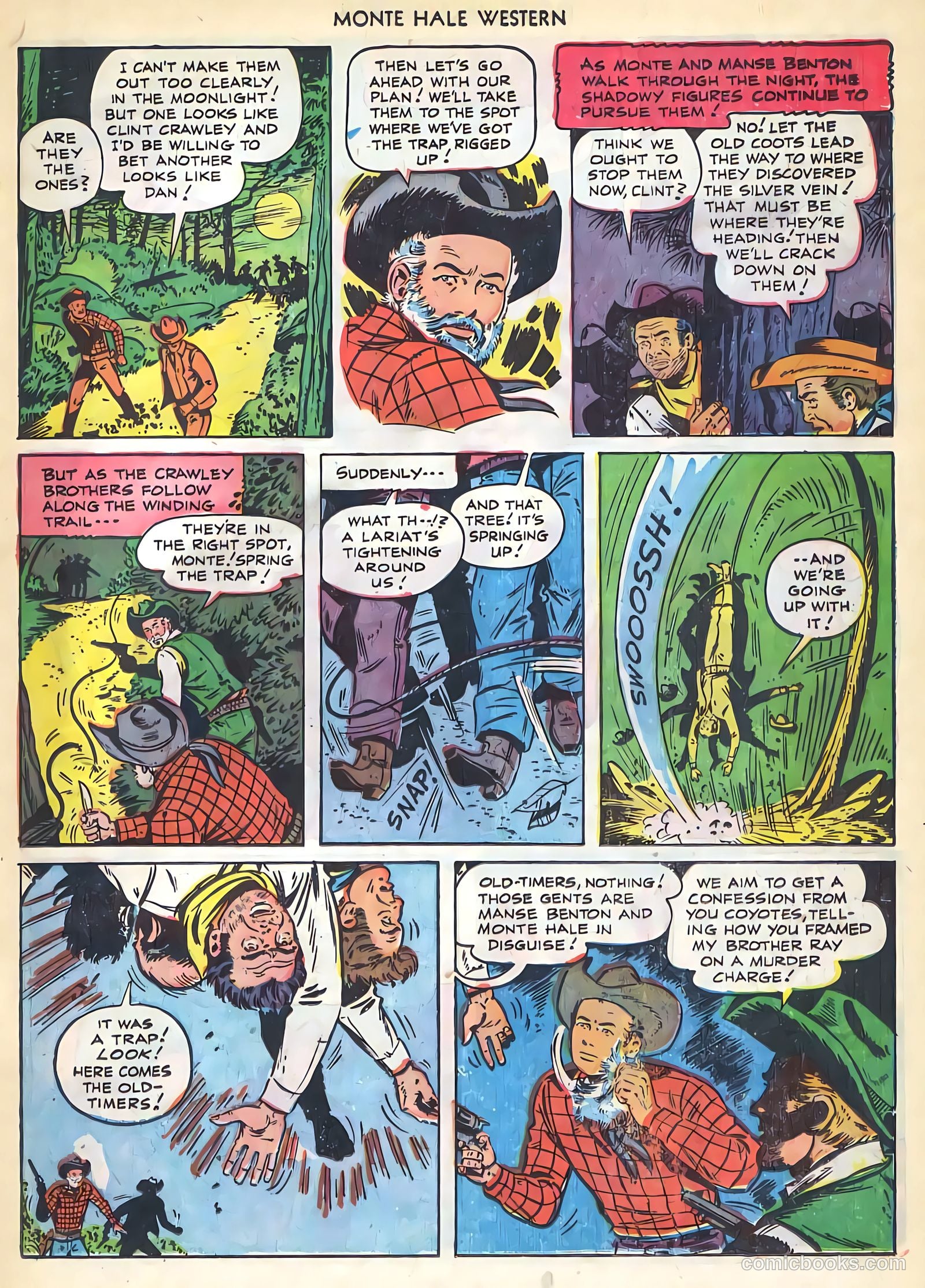 Monte Hale Western #74 (1952, L. Miller & Son) — page 18 of 33