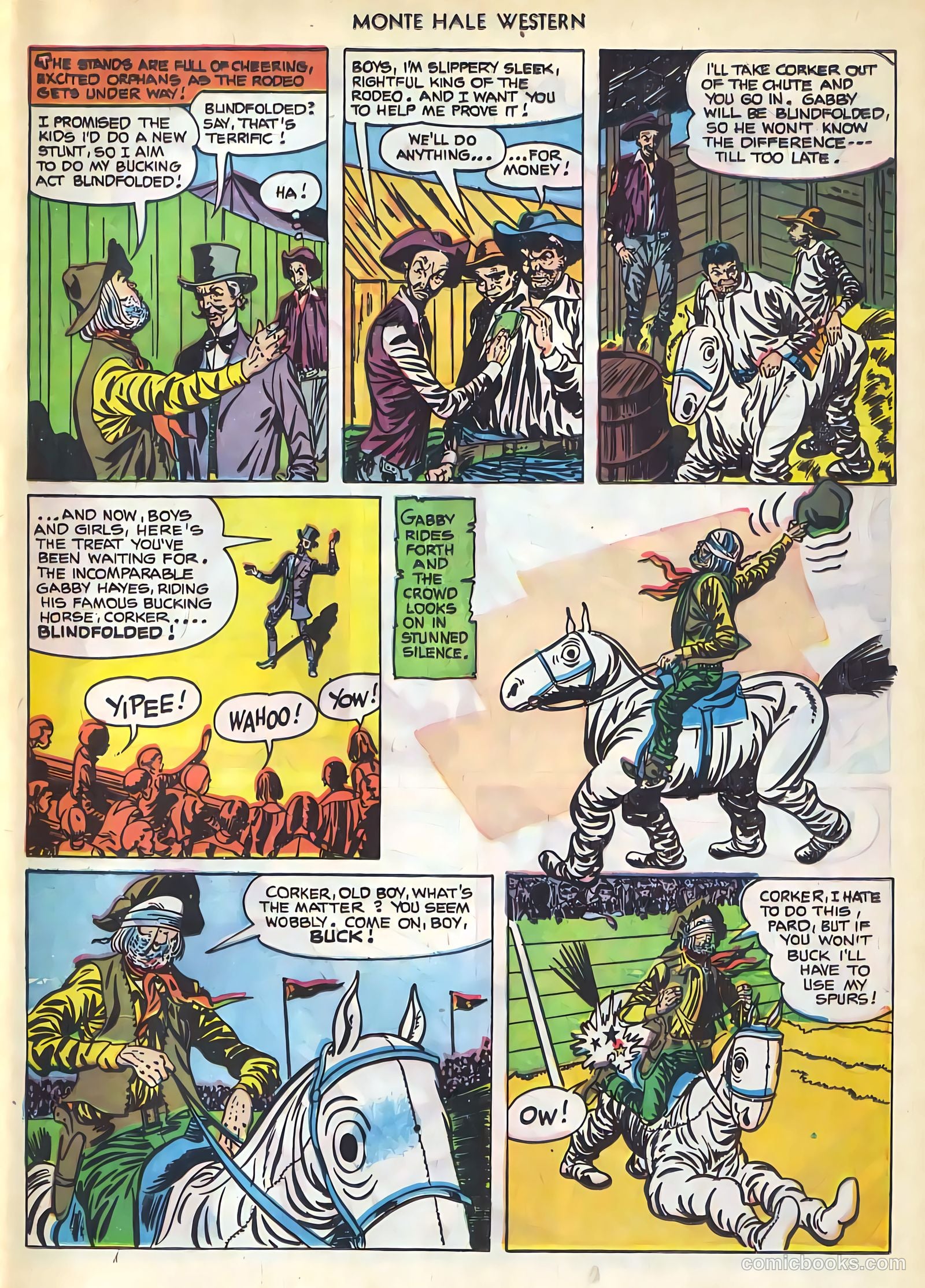 Monte Hale Western #74 (1952, L. Miller & Son) — page 24 of 33