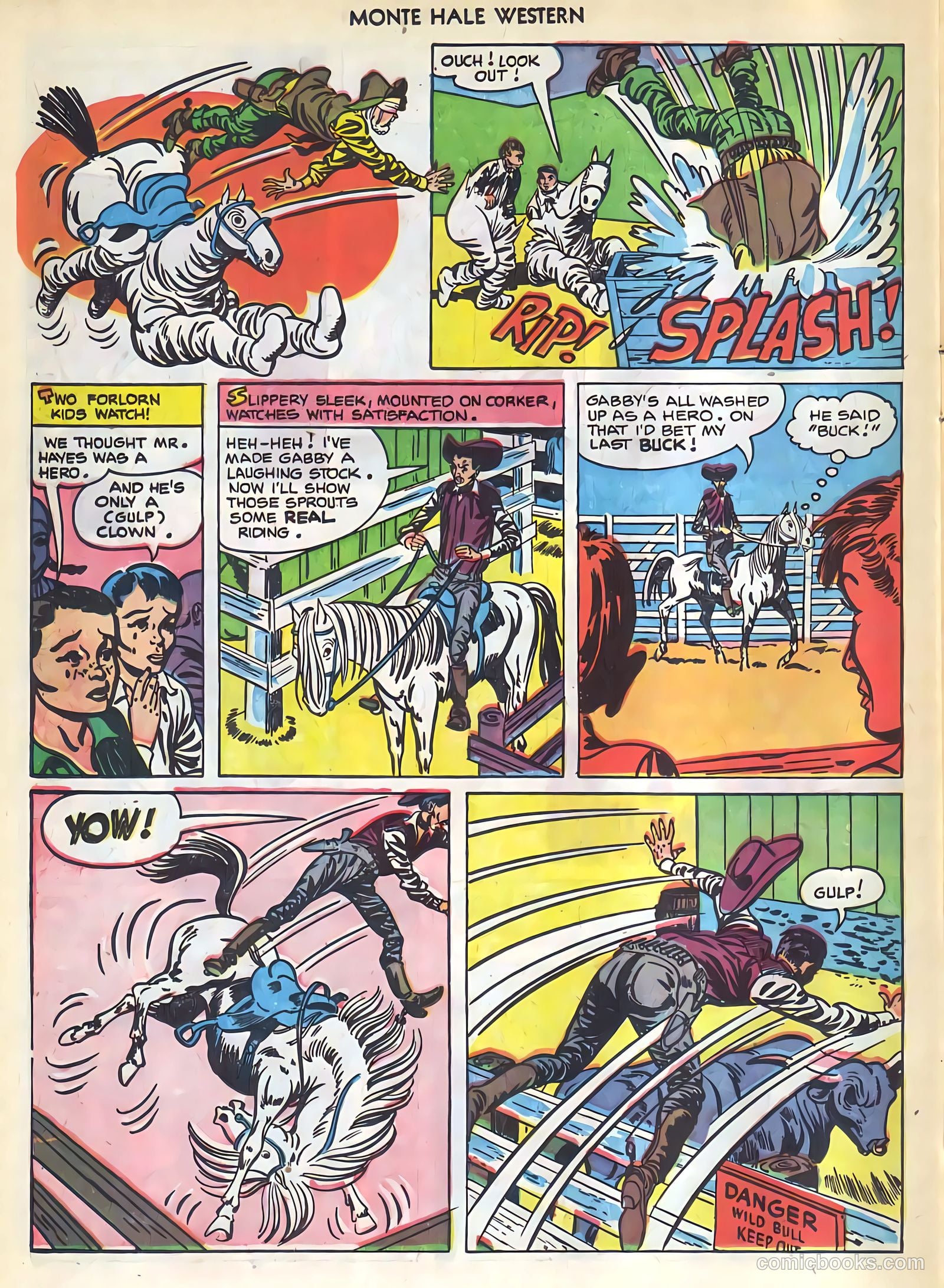 Monte Hale Western #74 (1952, L. Miller & Son) — page 25 of 33