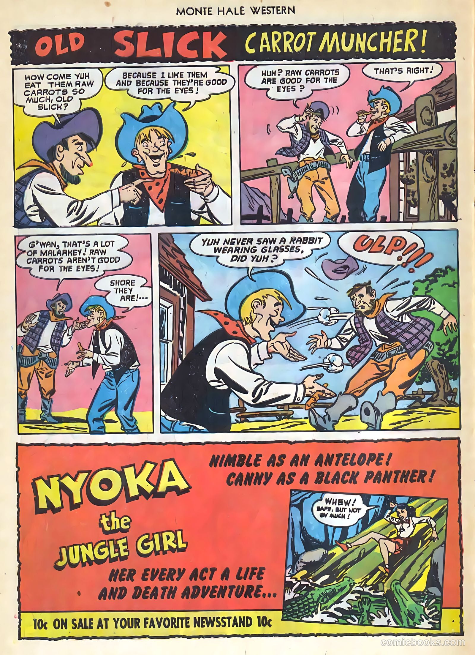 Monte Hale Western #74 (1952, L. Miller & Son) — page 27 of 33