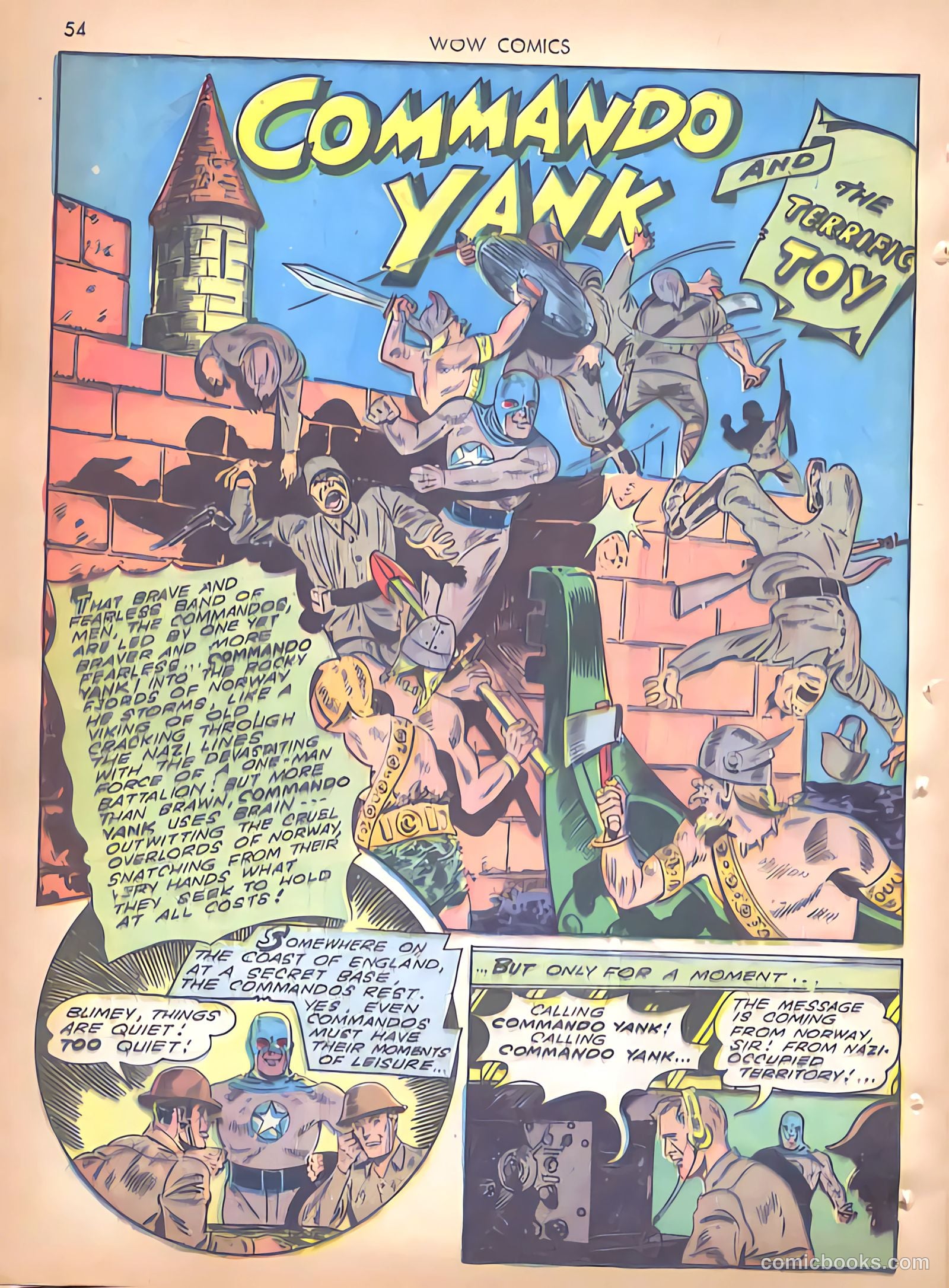 Mighty Midget Comics #1 (1942) — page 35 of 60