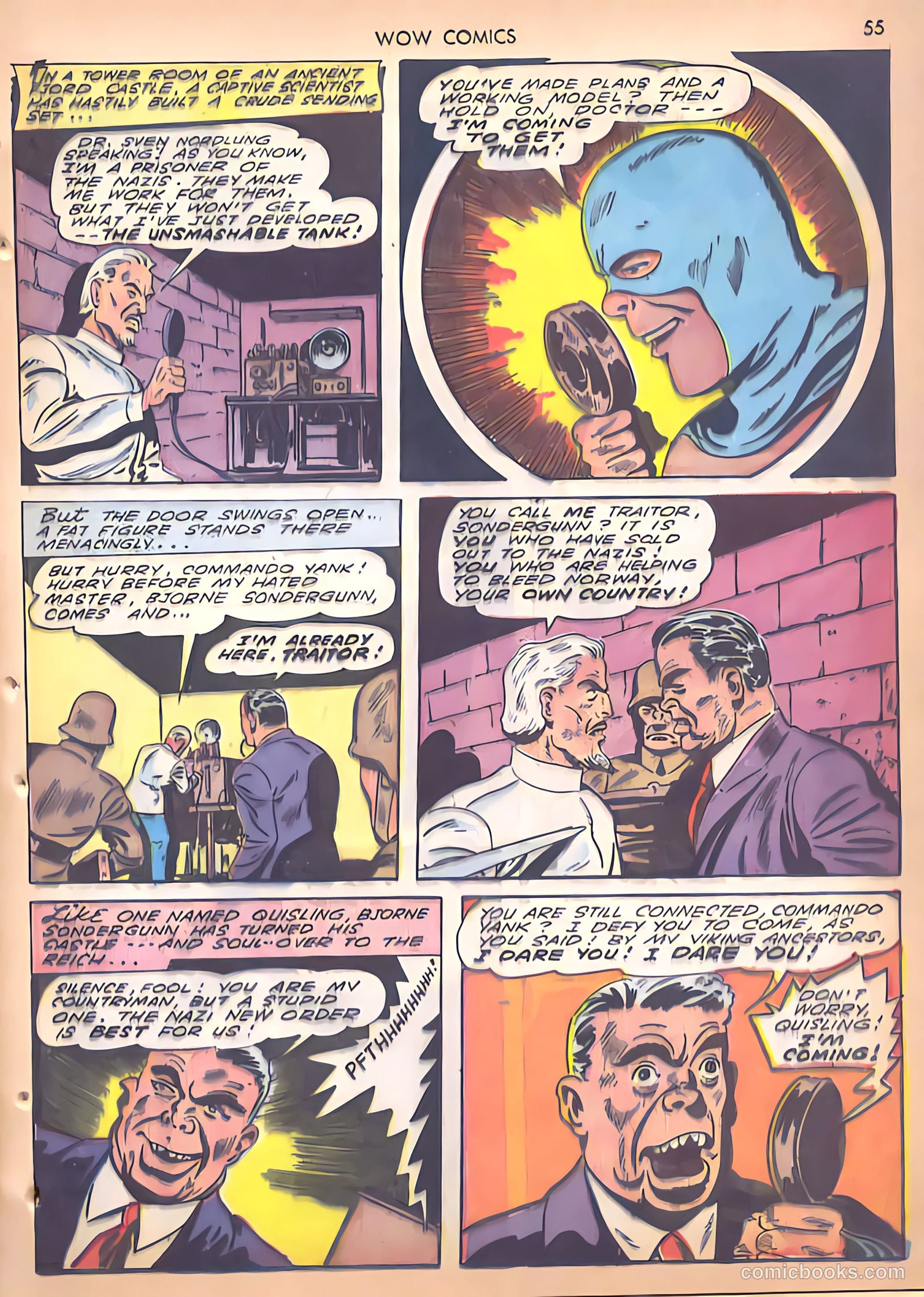 Mighty Midget Comics #1 (1942) — page 36 of 60