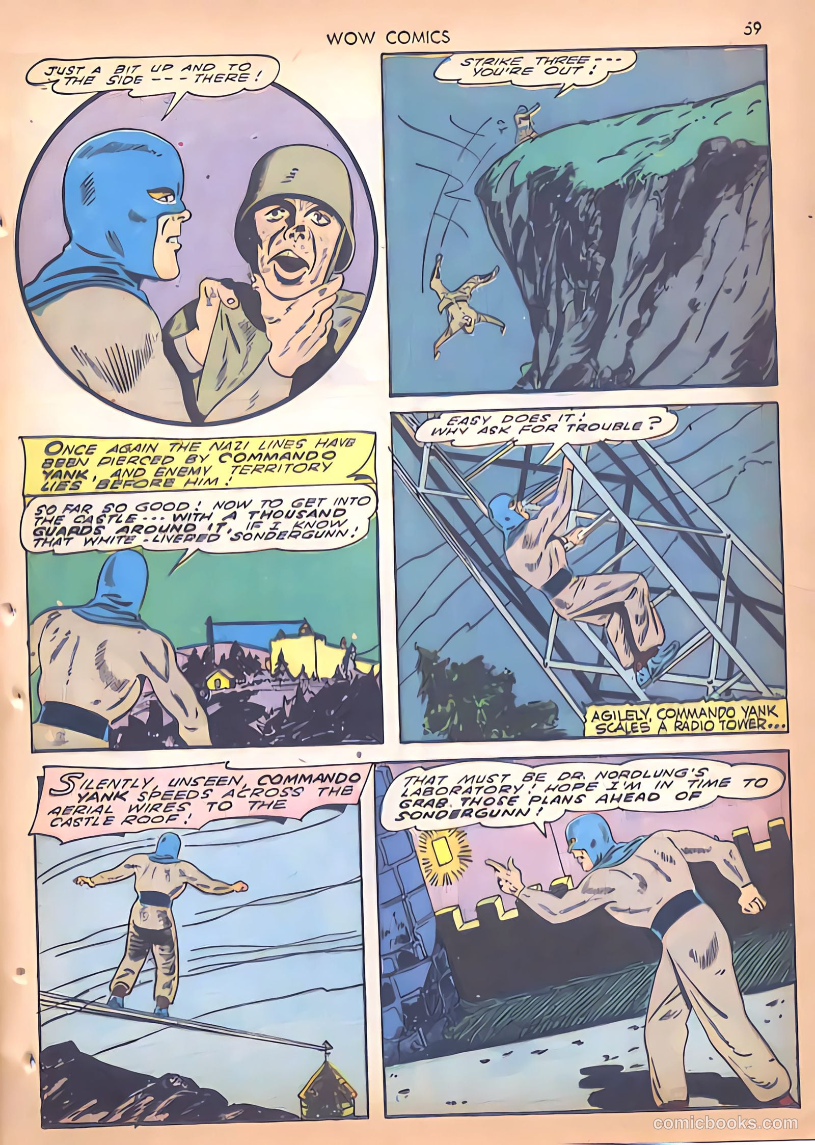 Mighty Midget Comics #1 (1942) — page 40 of 60