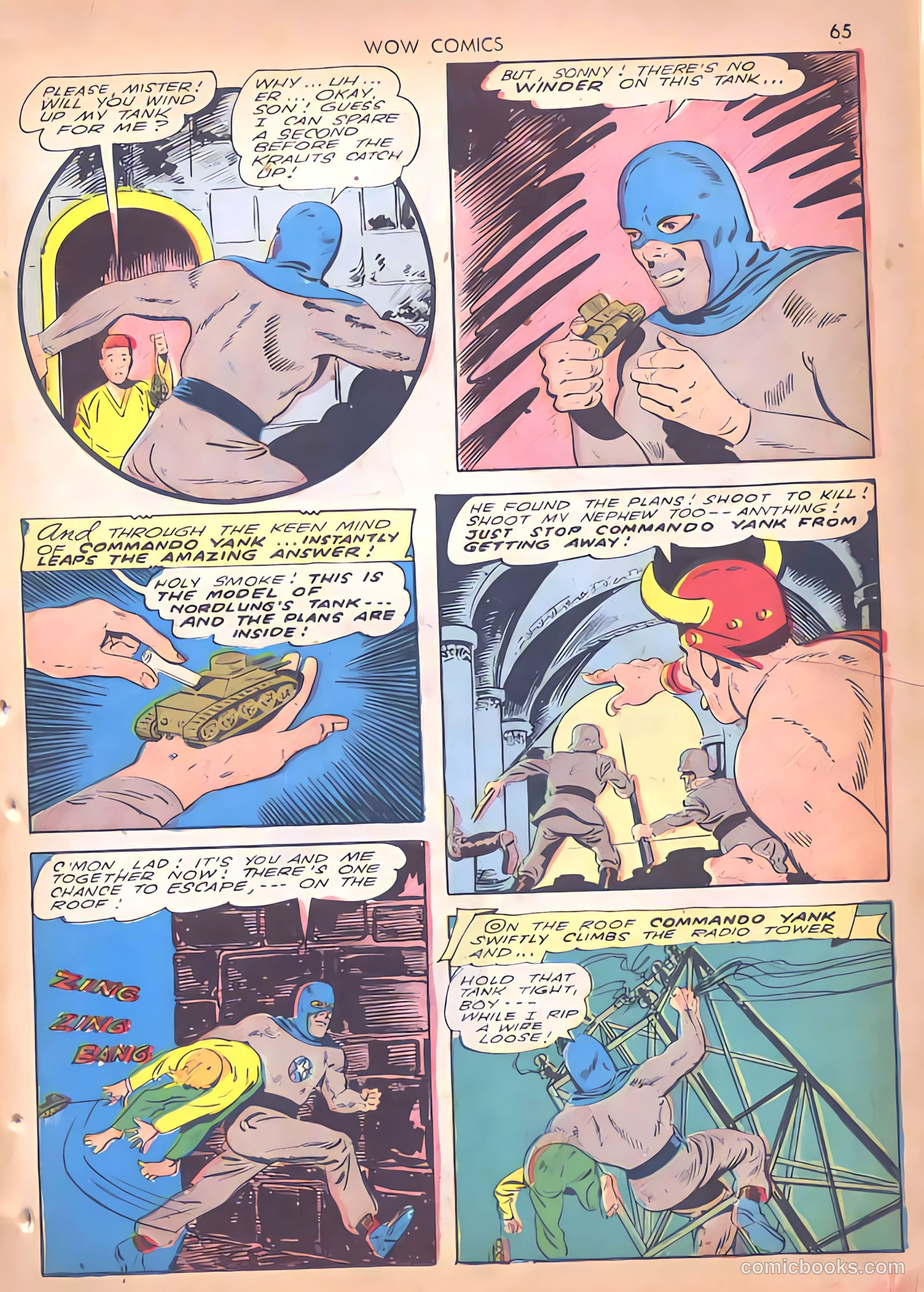 Mighty Midget Comics #1 (1942) — page 46 of 60