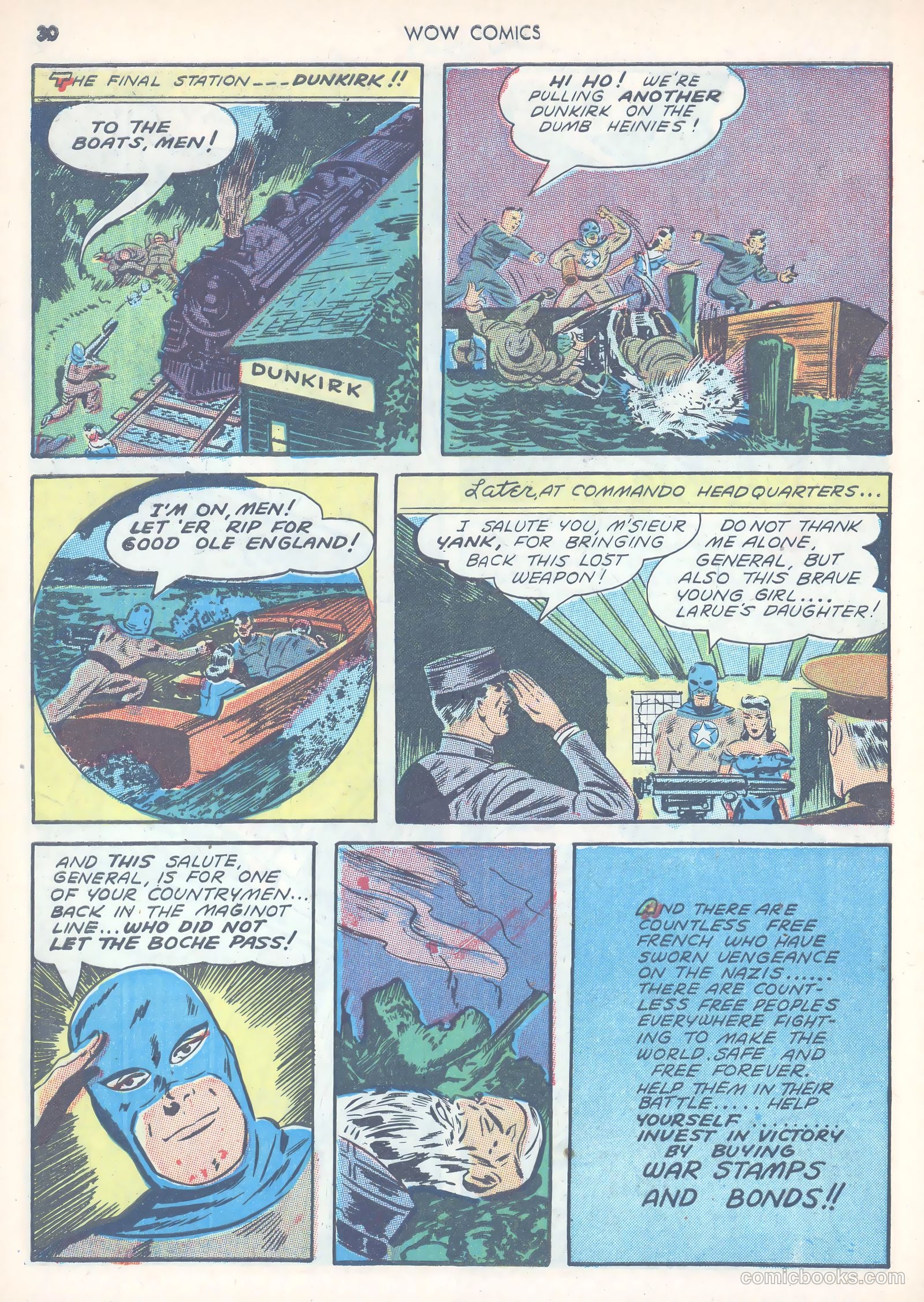 Mighty Midget Comics #1 (1942) — page 60 of 60