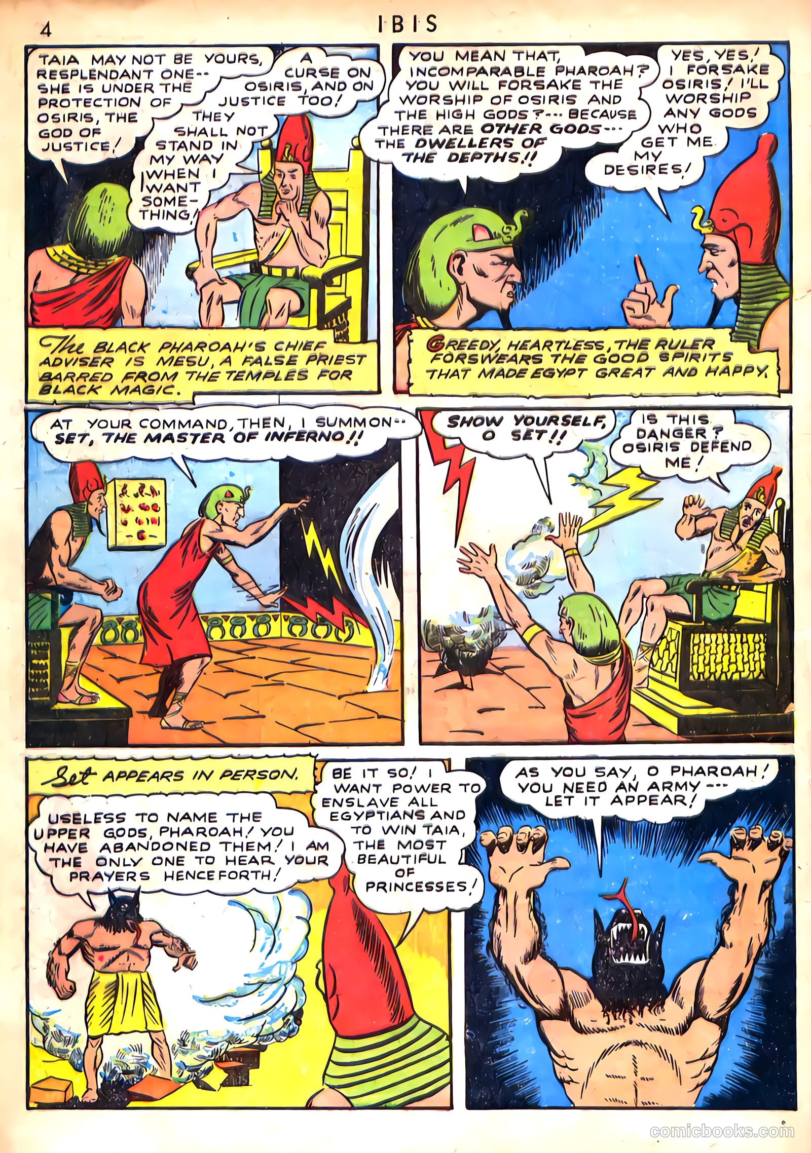 Ibis the Invincible #1 (1942, L. Miller & Son) — page 4 of 68