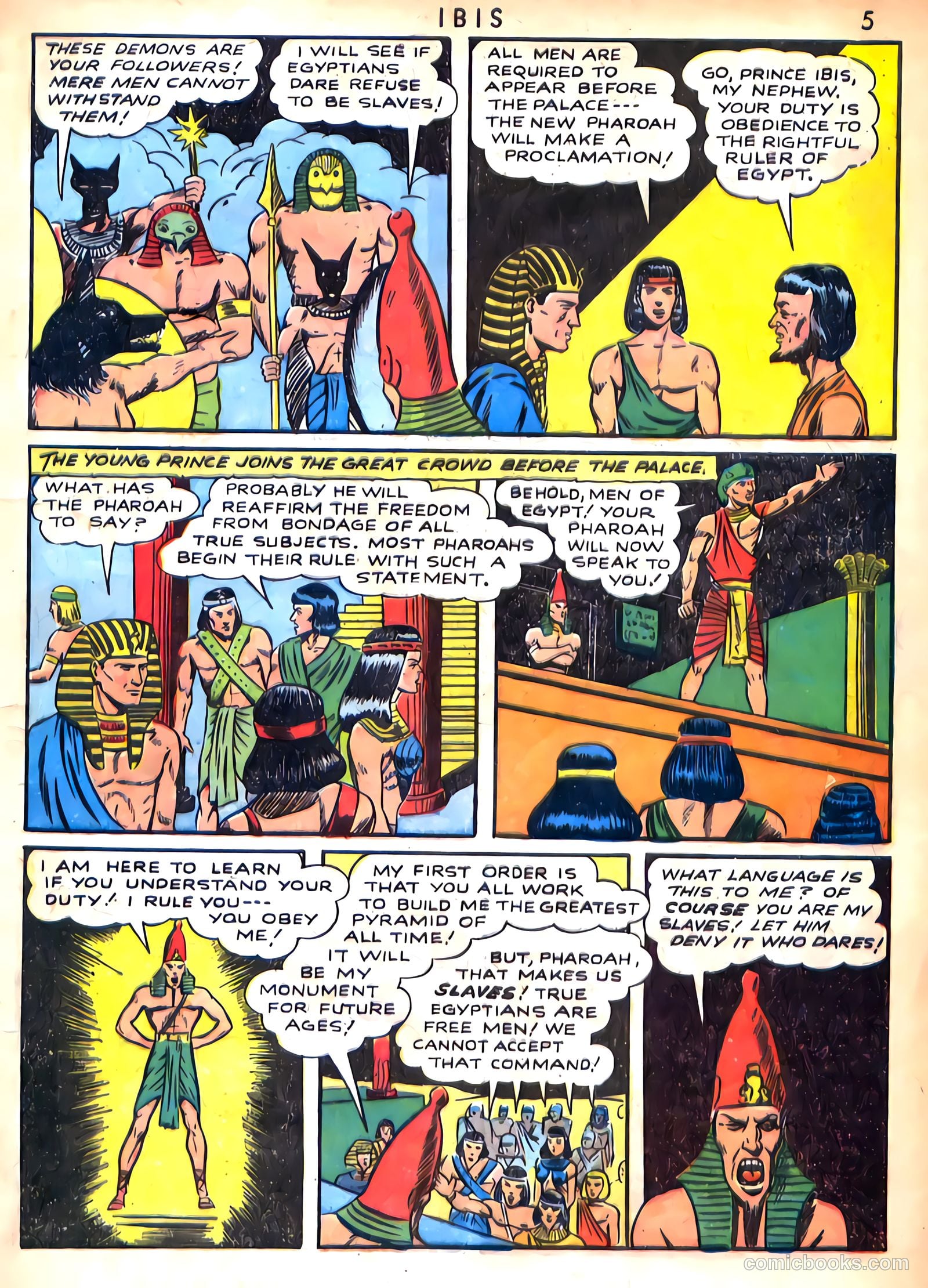 Ibis the Invincible #1 (1942, L. Miller & Son) — page 5 of 68