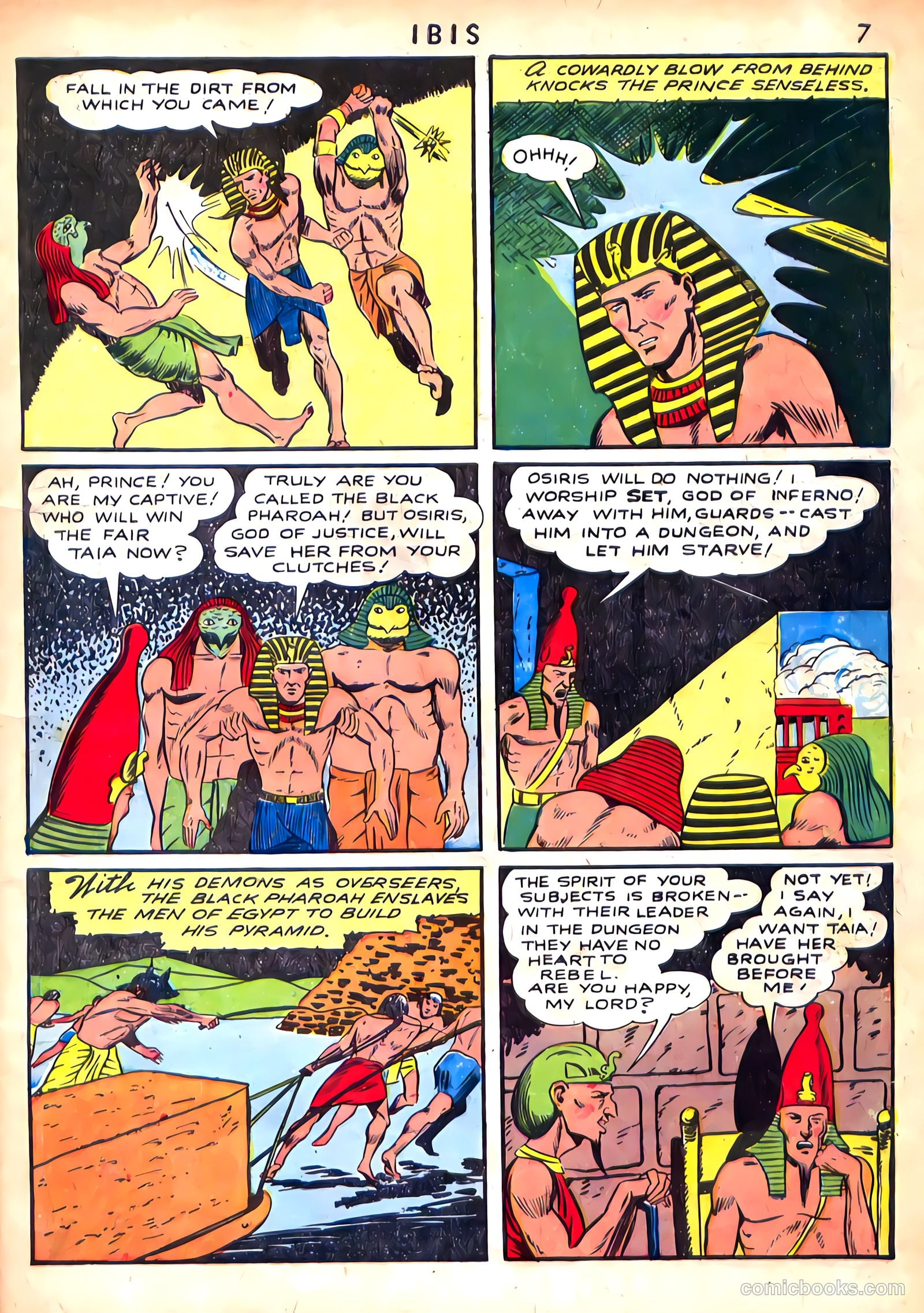 Ibis the Invincible #1 (1942, L. Miller & Son) — page 7 of 68