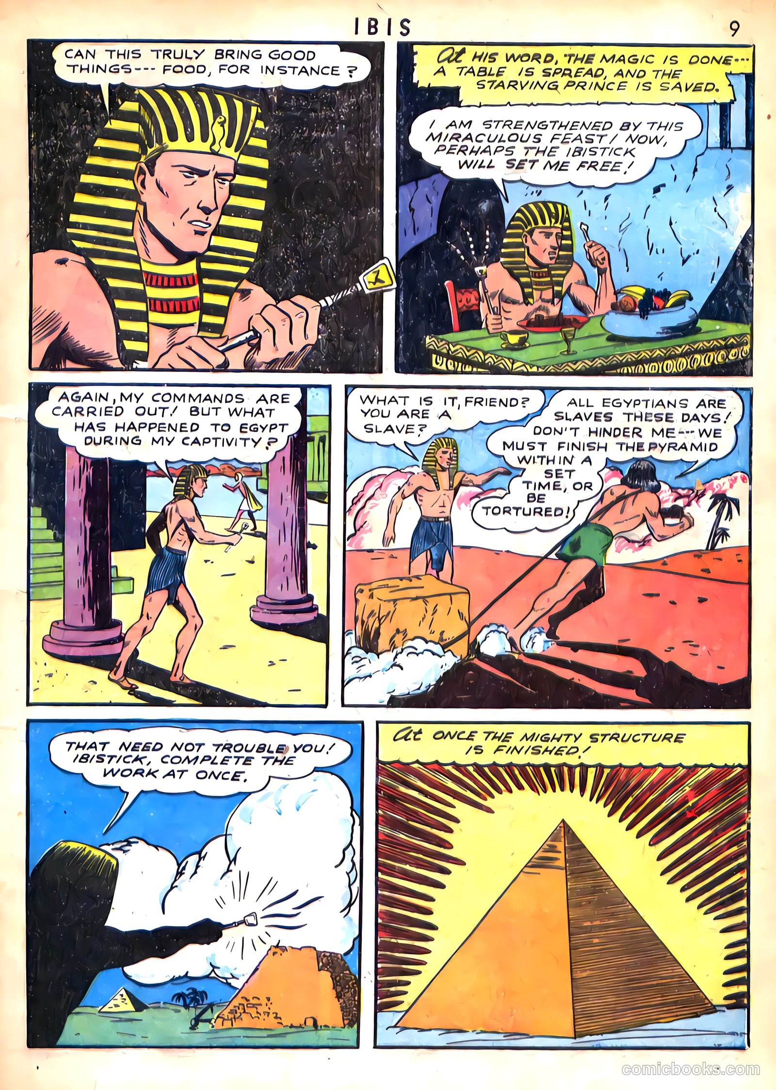 Ibis the Invincible #1 (1942, L. Miller & Son) — page 9 of 68