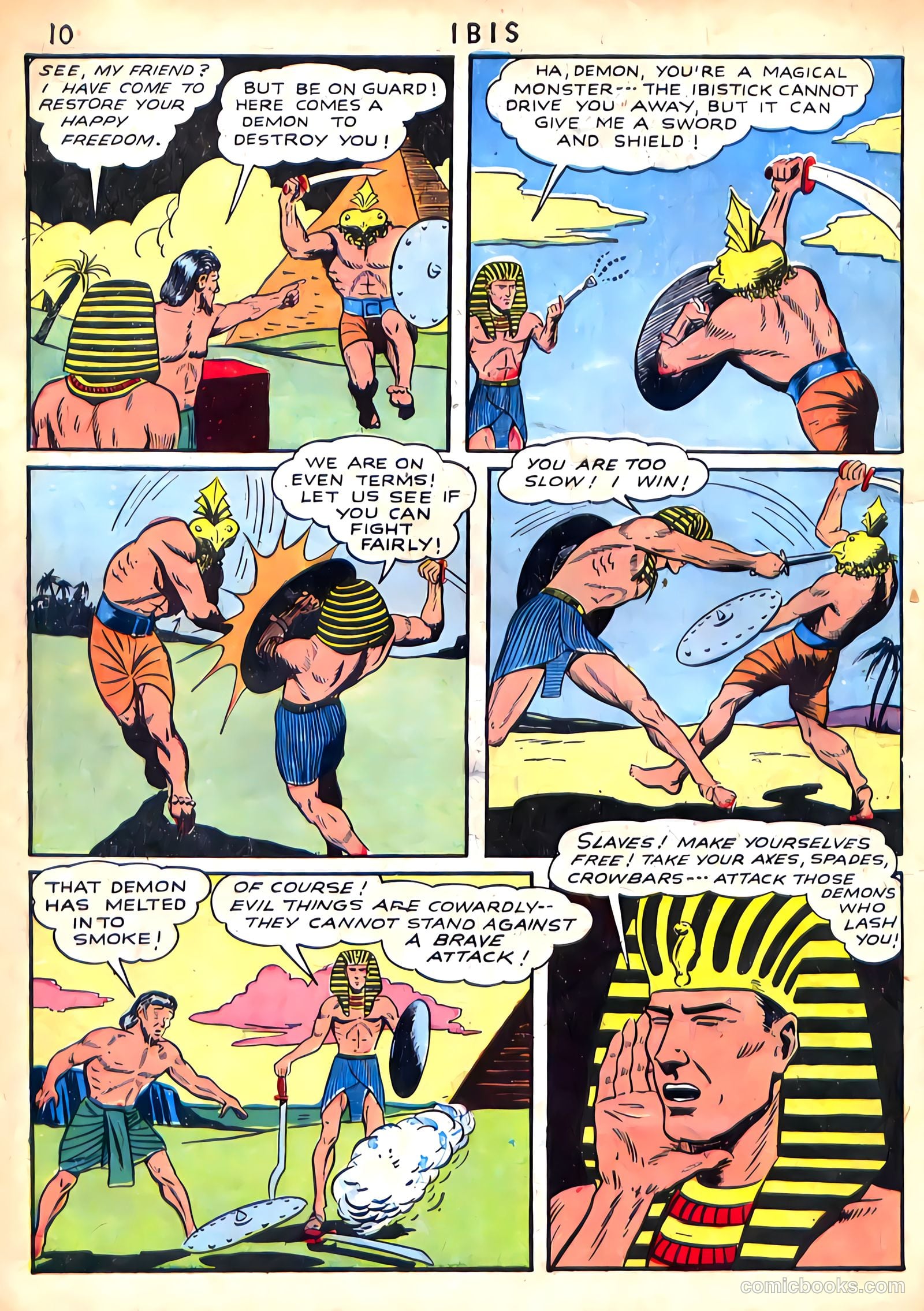 Ibis the Invincible #1 (1942, L. Miller & Son) — page 10 of 68