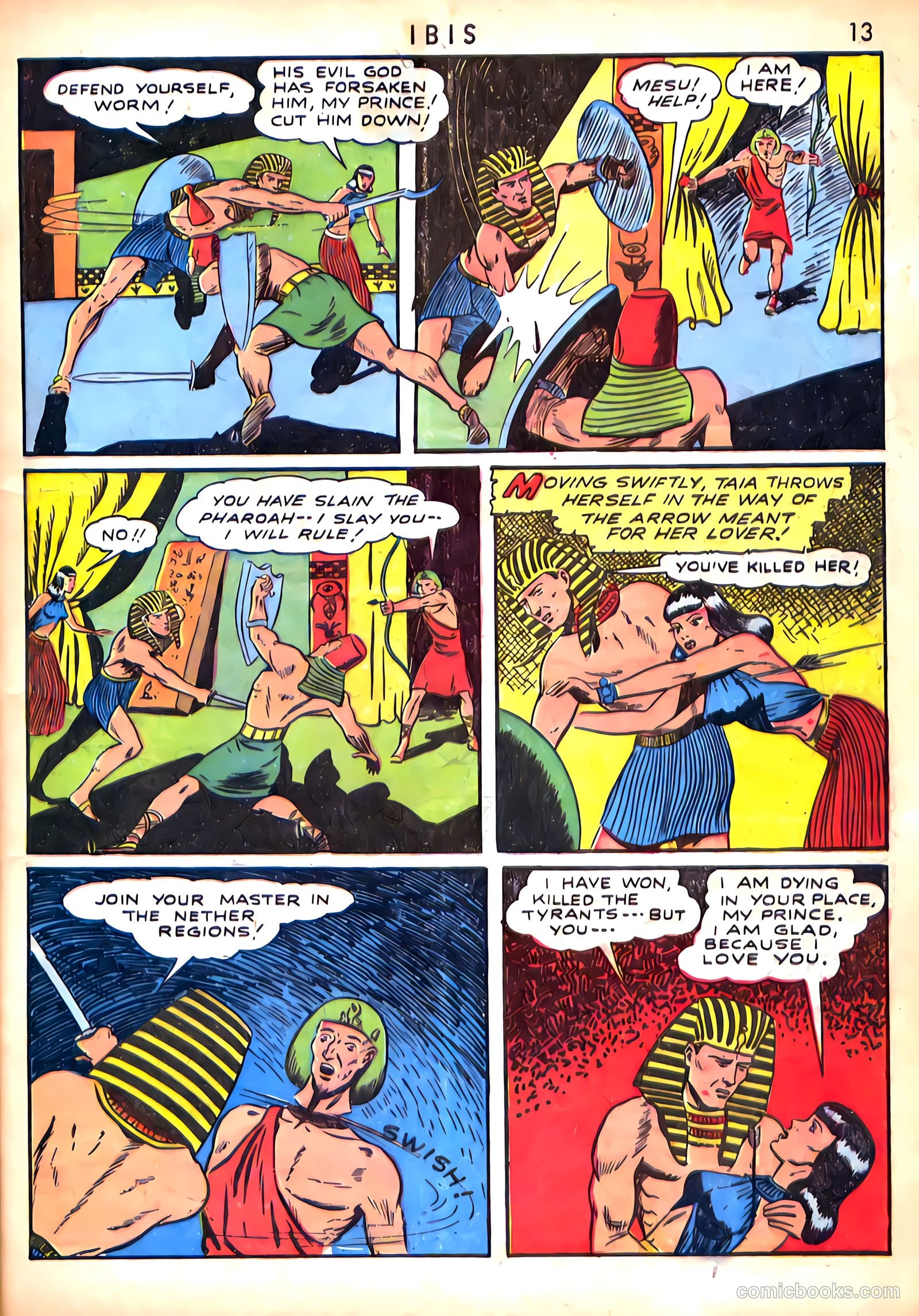 Ibis the Invincible #1 (1942, L. Miller & Son) — page 13 of 68