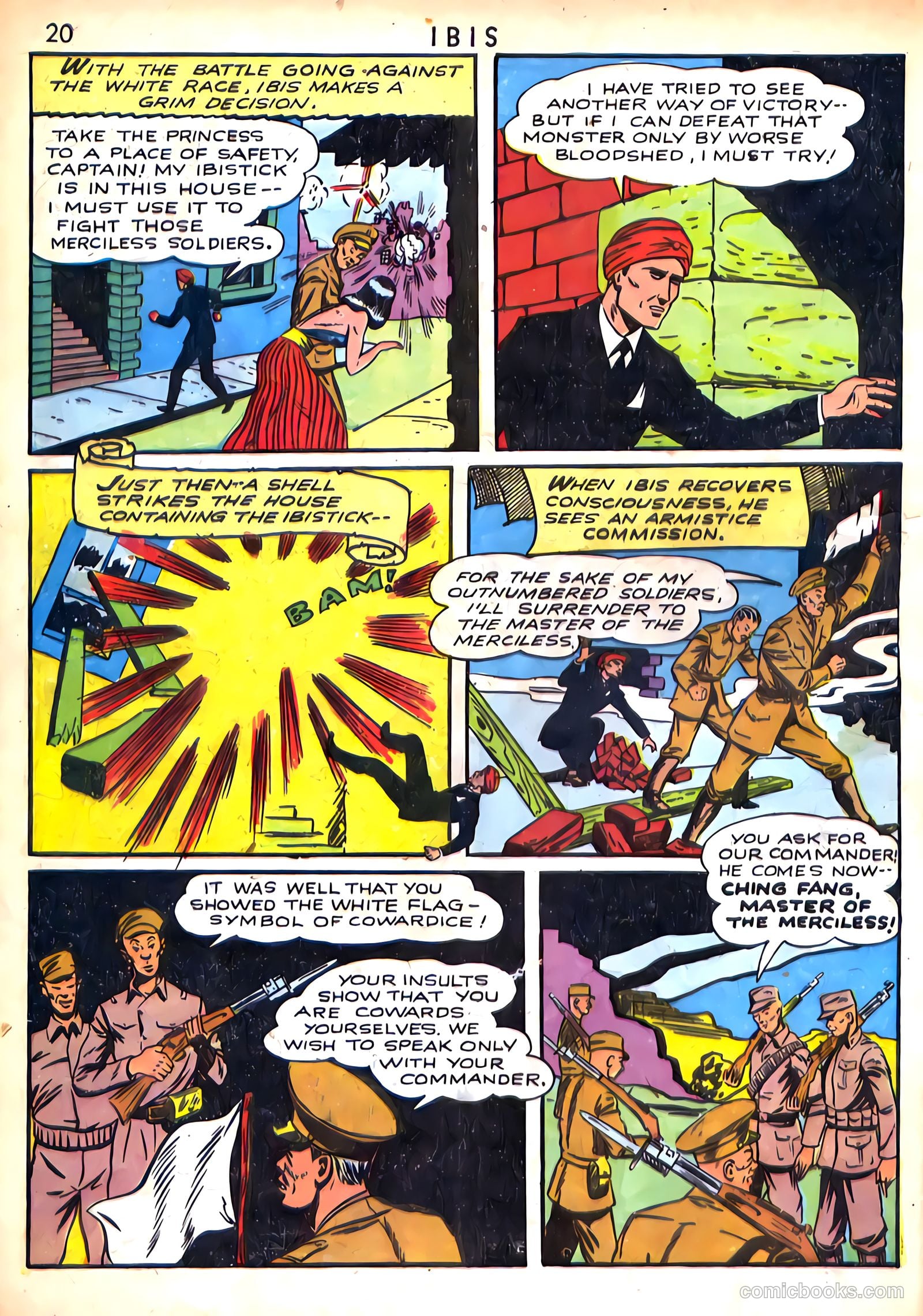 Ibis the Invincible #1 (1942, L. Miller & Son) — page 20 of 68