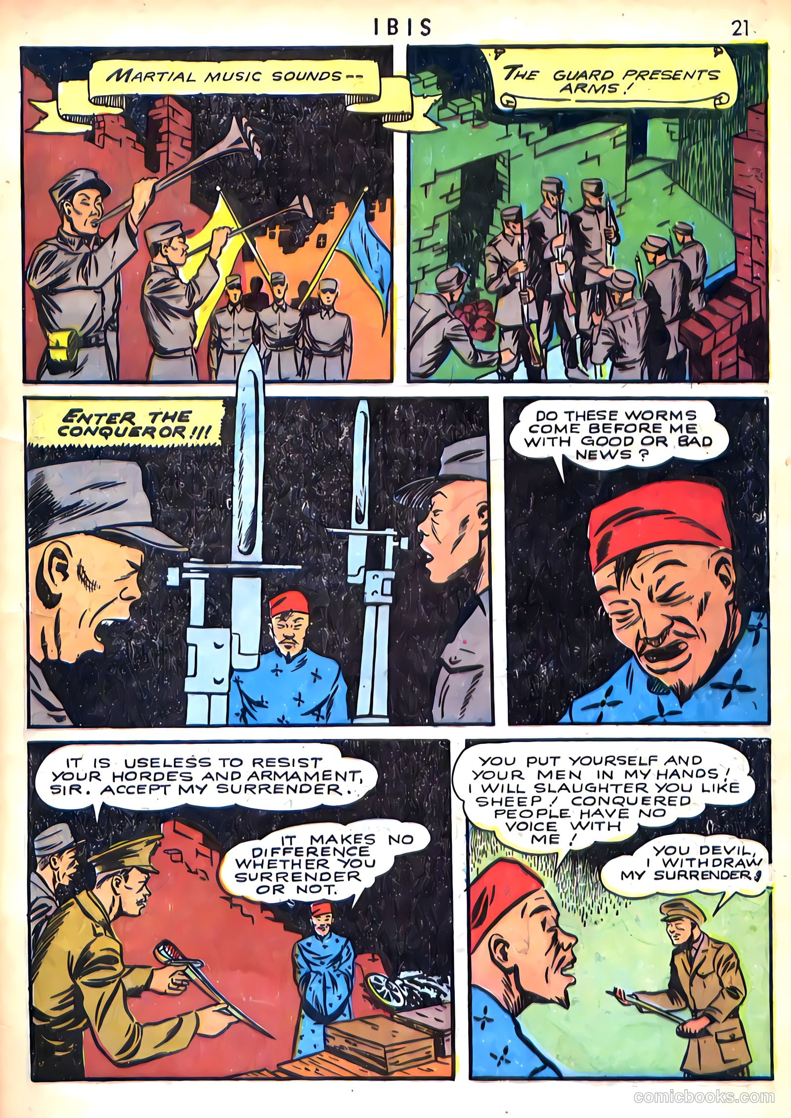 Ibis the Invincible #1 (1942, L. Miller & Son) — page 21 of 68