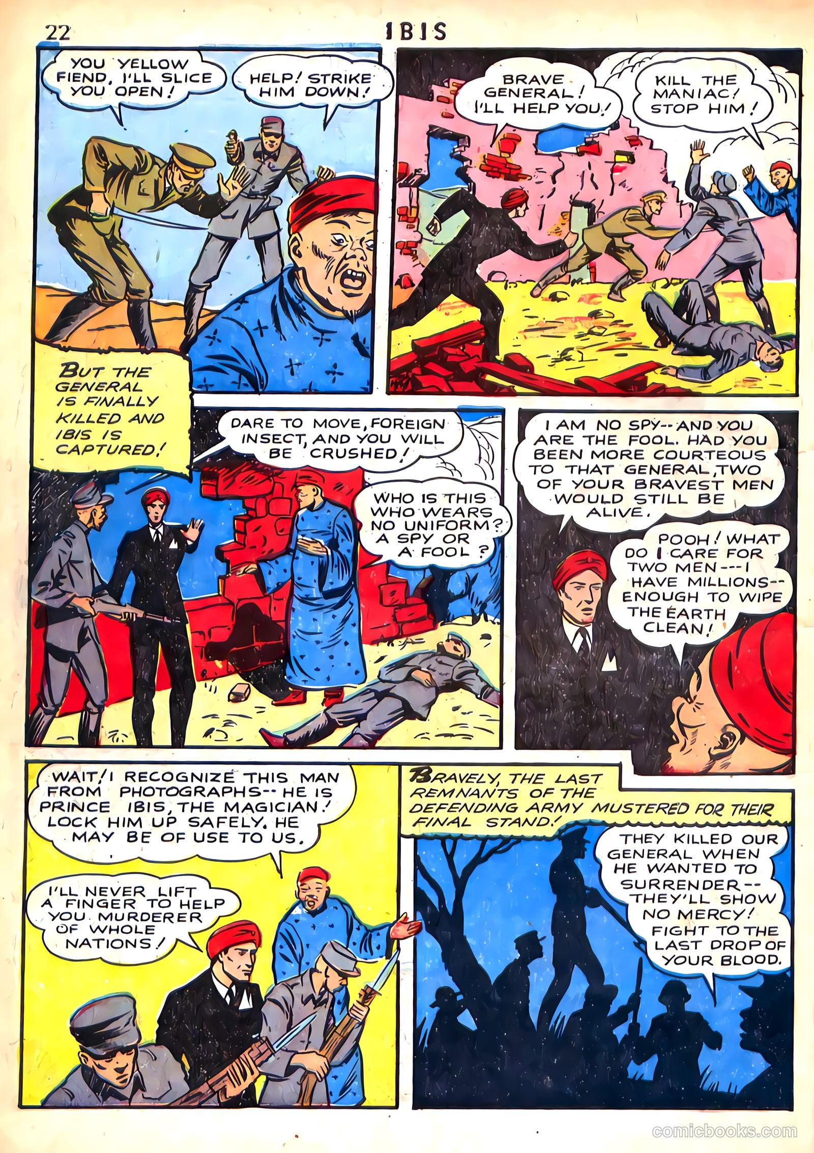 Ibis the Invincible #1 (1942, L. Miller & Son) — page 22 of 68