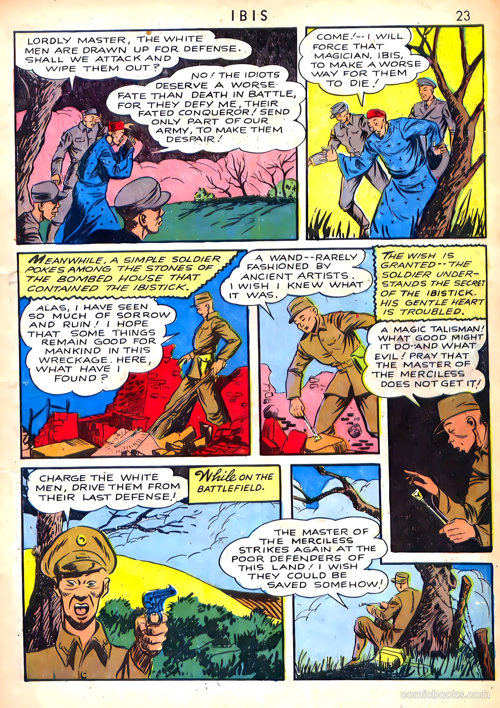 Ibis the Invincible #1 (1942, L. Miller & Son) — page 23 of 68