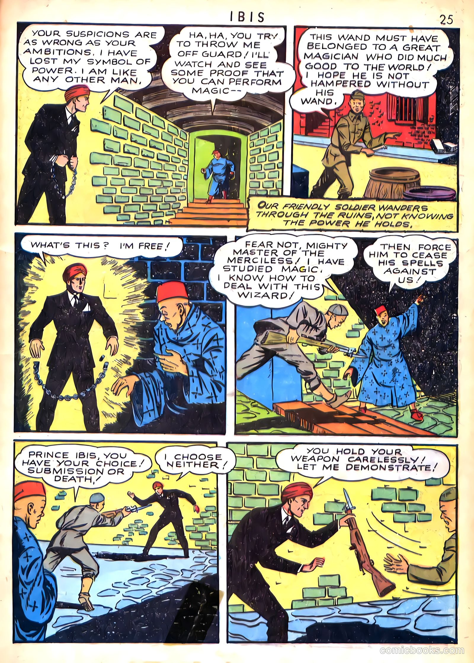 Ibis the Invincible #1 (1942, L. Miller & Son) — page 25 of 68