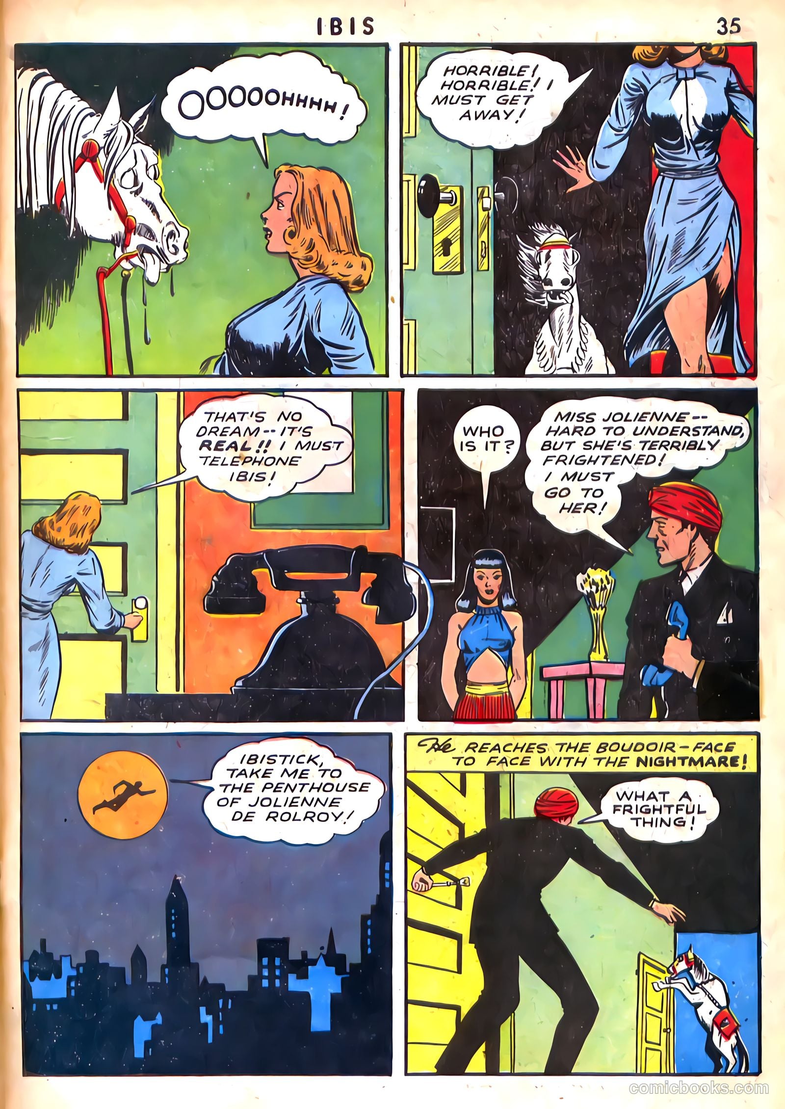 Ibis the Invincible #1 (1942, L. Miller & Son) — page 35 of 68