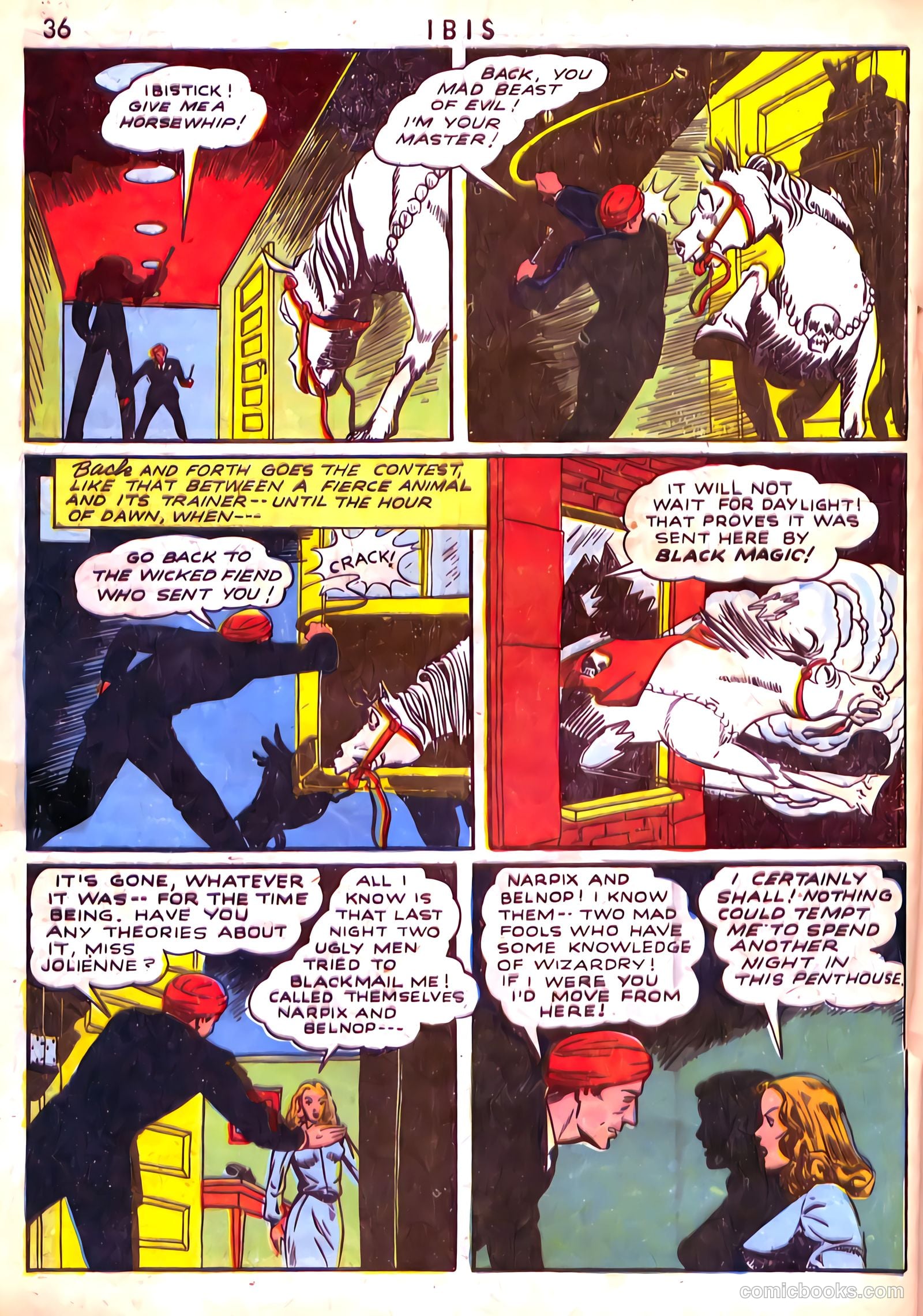 Ibis the Invincible #1 (1942, L. Miller & Son) — page 36 of 68