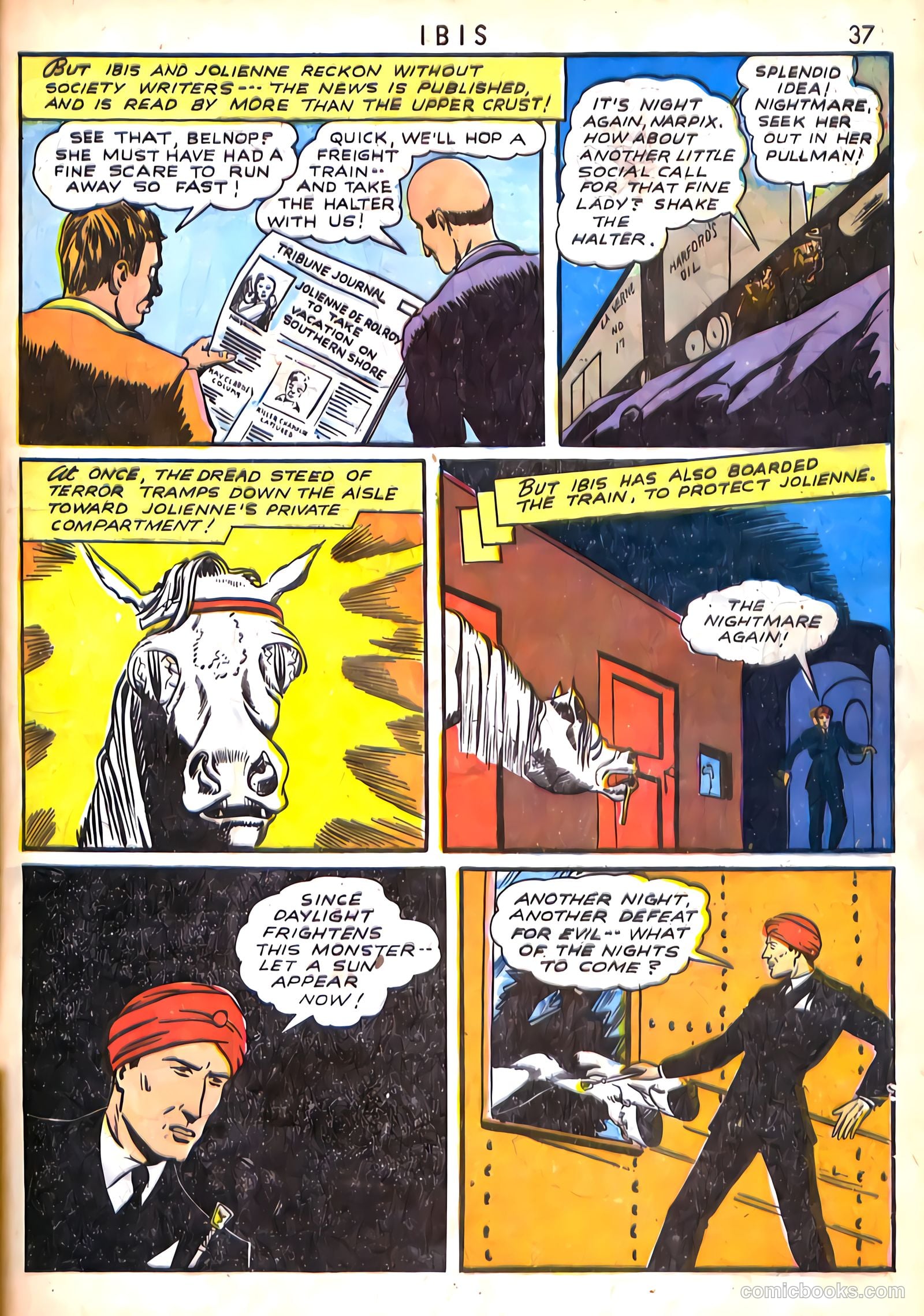 Ibis the Invincible #1 (1942, L. Miller & Son) — page 37 of 68