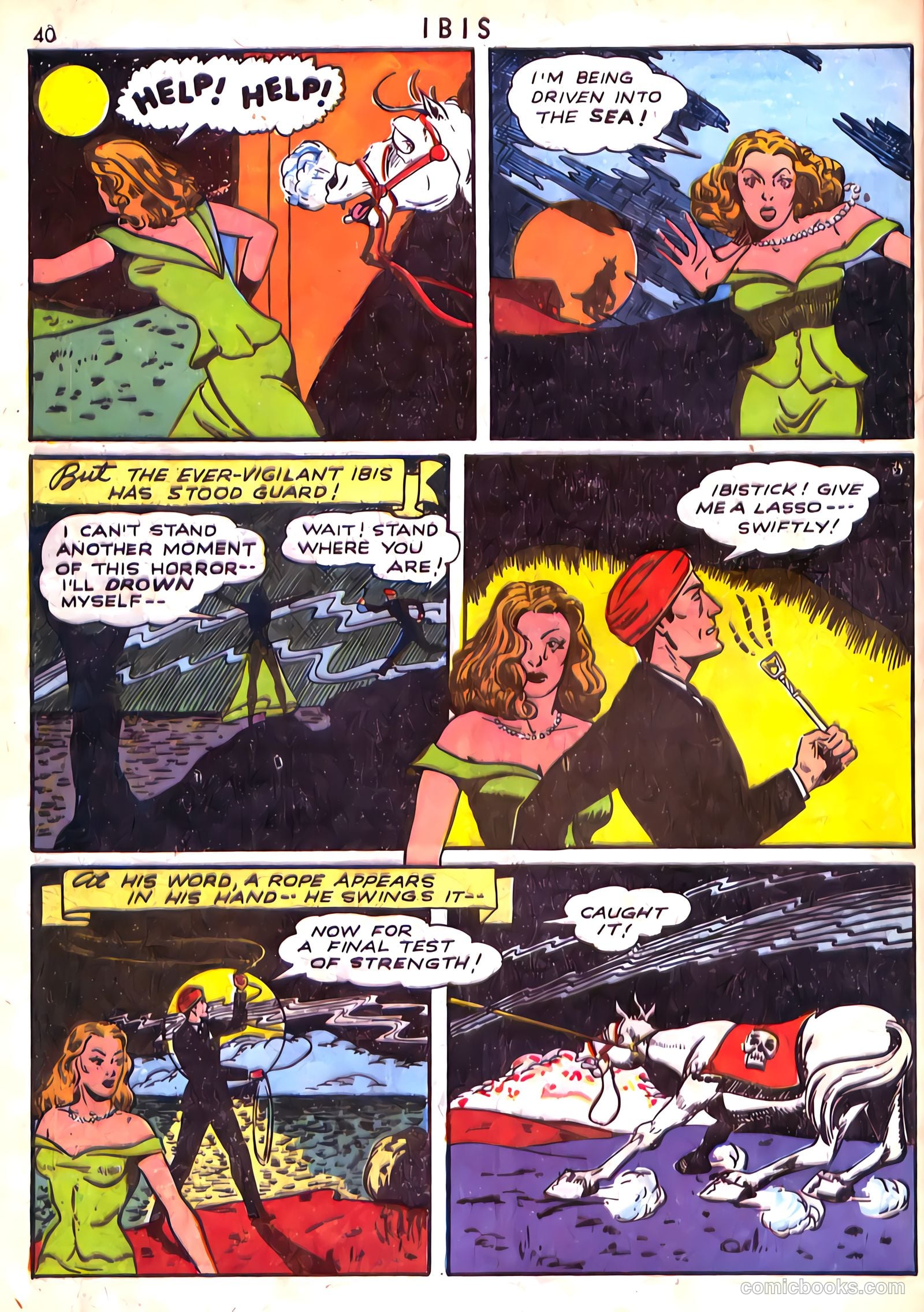 Ibis the Invincible #1 (1942, L. Miller & Son) — page 40 of 68