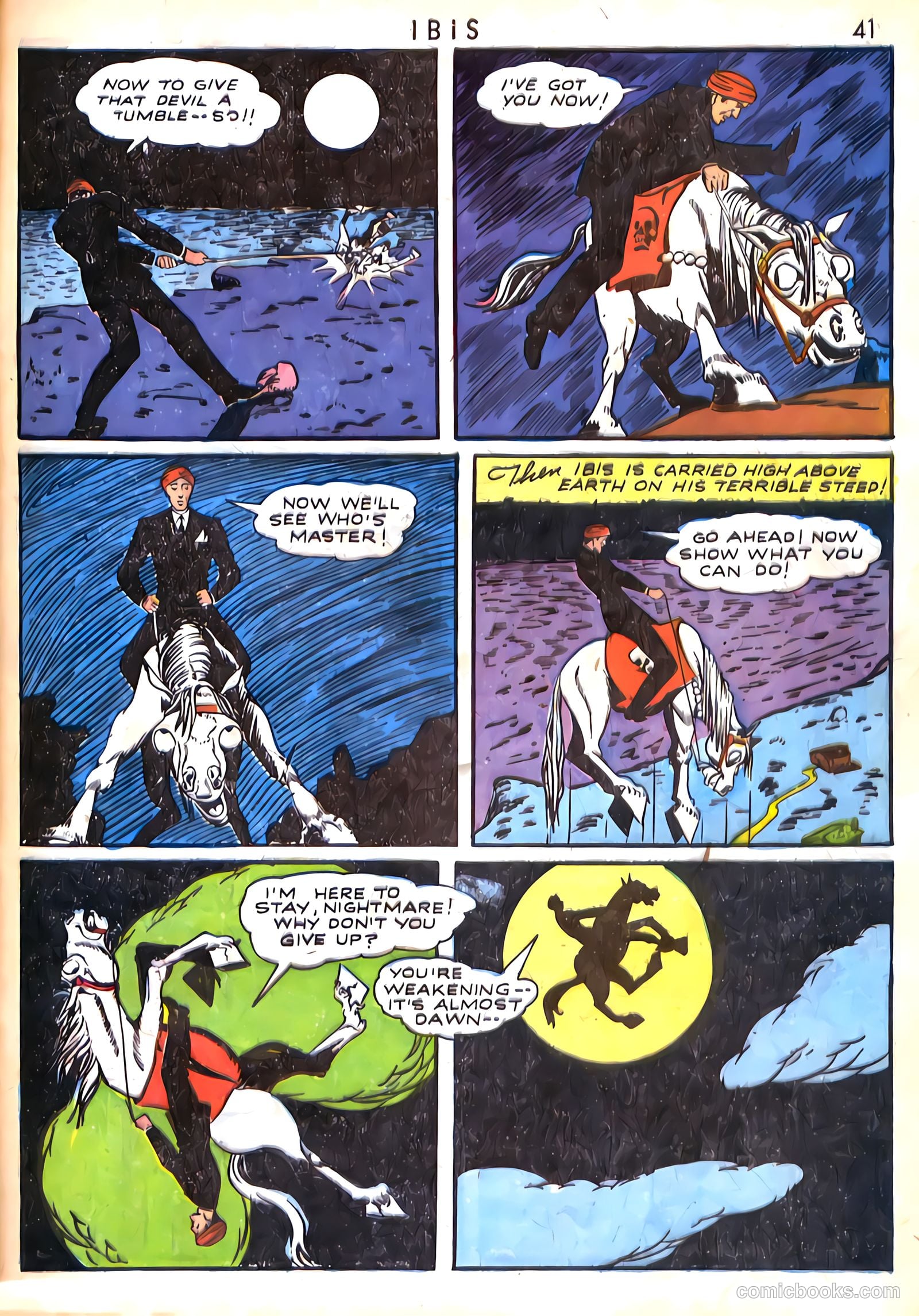 Ibis the Invincible #1 (1942, L. Miller & Son) — page 41 of 68