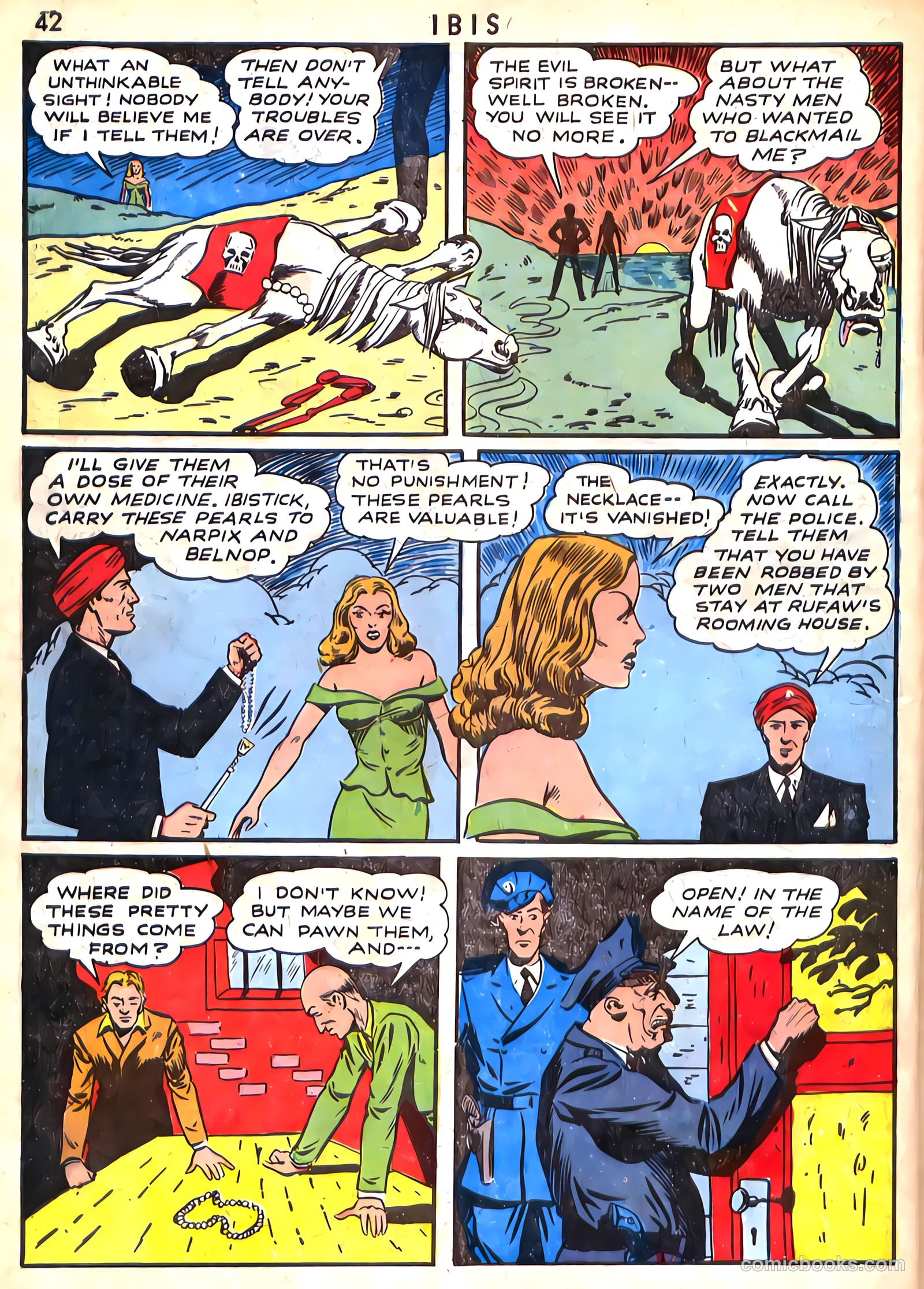 Ibis the Invincible #1 (1942, L. Miller & Son) — page 42 of 68