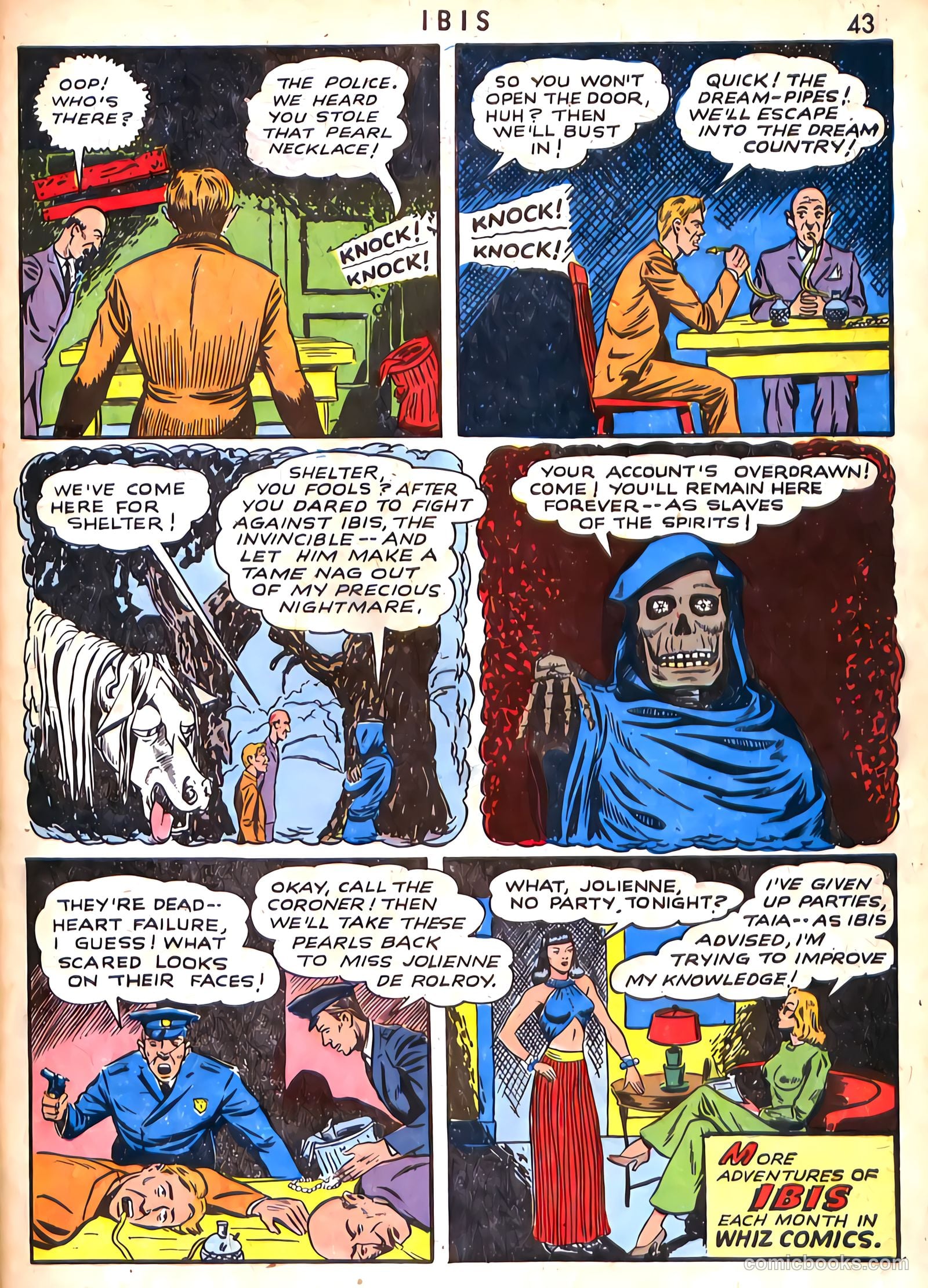 Ibis the Invincible #1 (1942, L. Miller & Son) — page 43 of 68