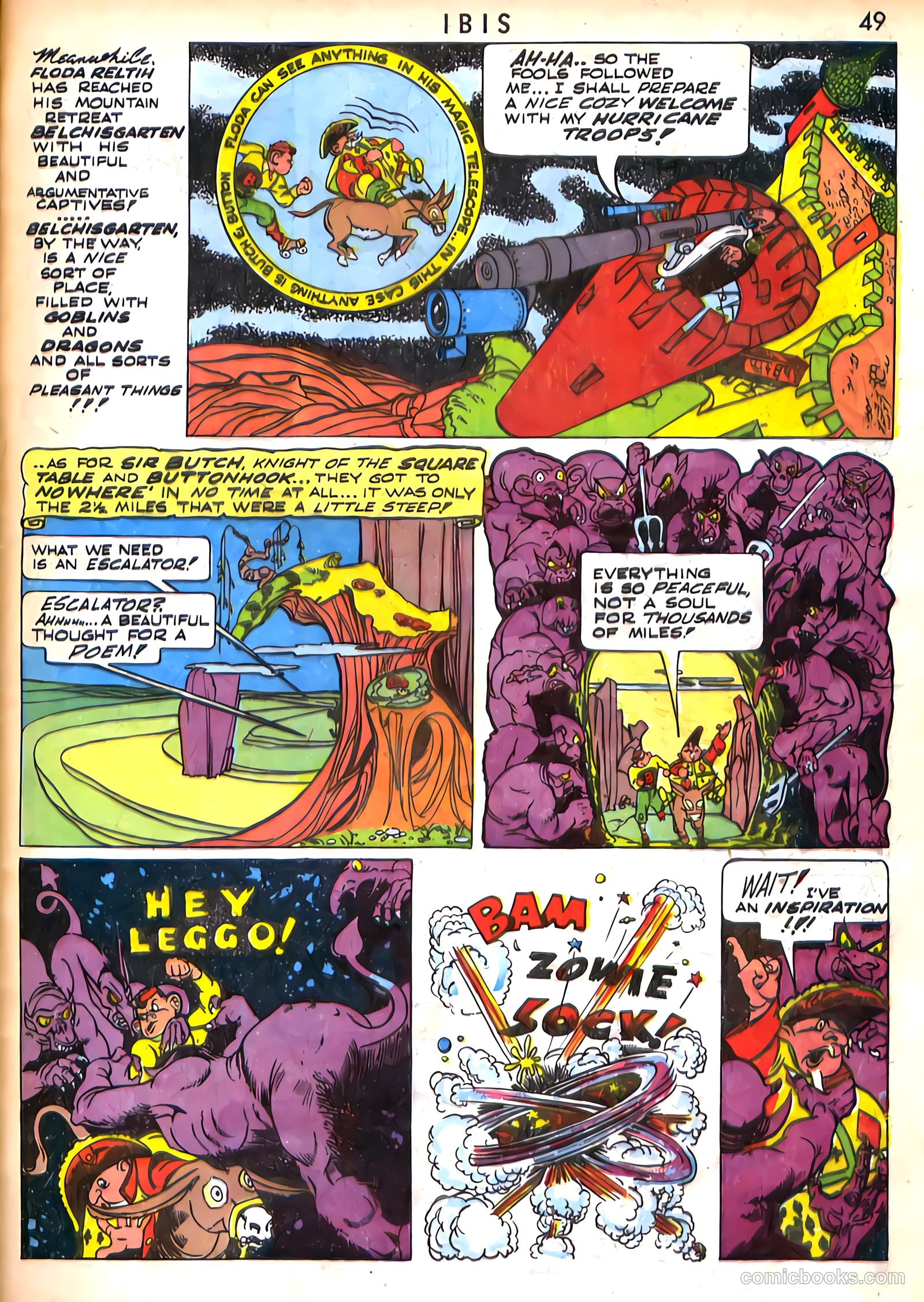 Ibis the Invincible #1 (1942, L. Miller & Son) — page 49 of 68