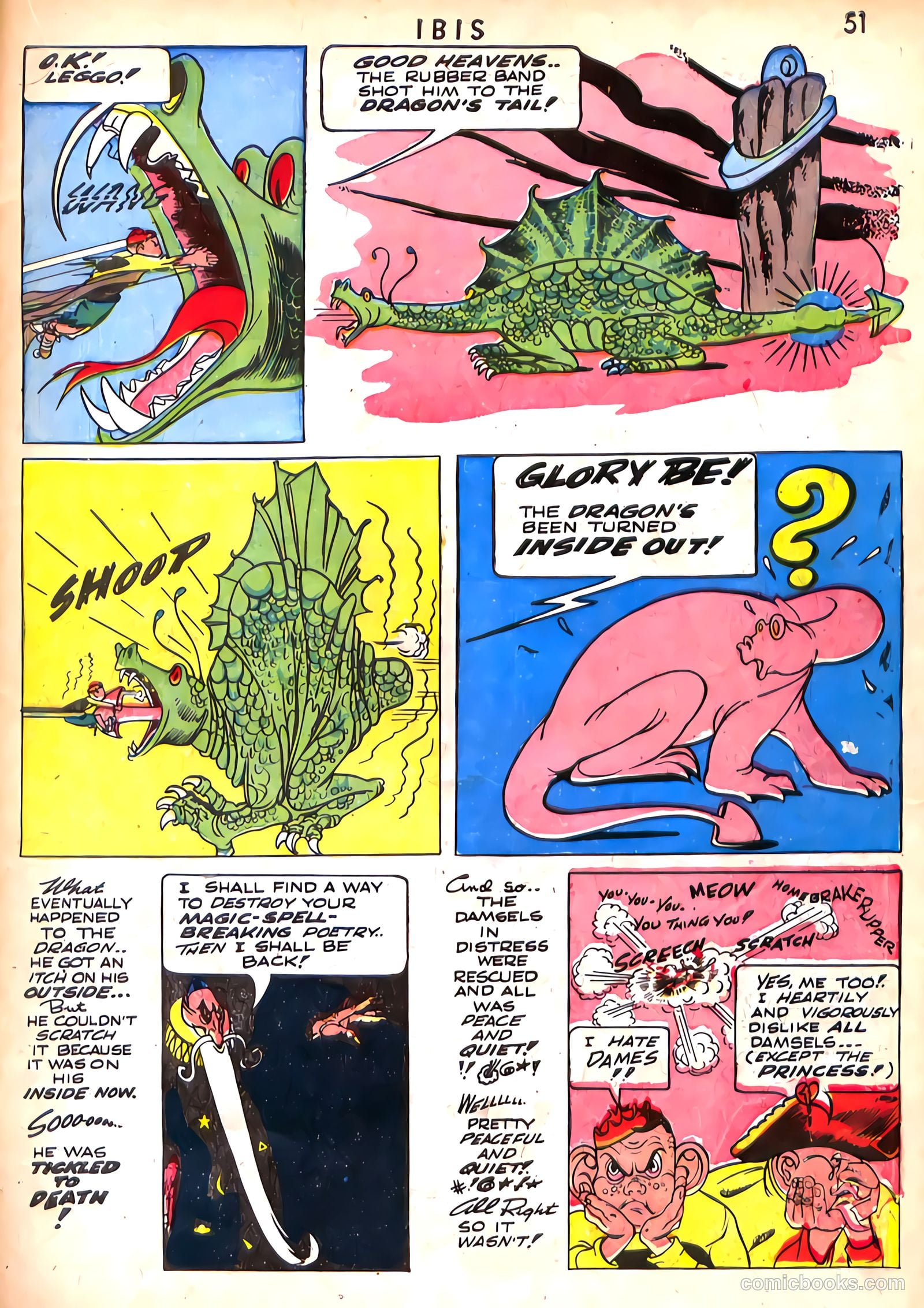 Ibis the Invincible #1 (1942, L. Miller & Son) — page 51 of 68