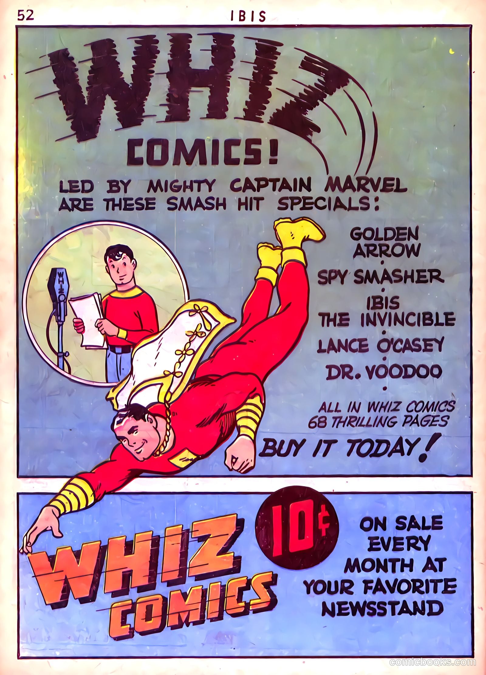 Ibis the Invincible #1 (1942, L. Miller & Son) — page 52 of 68