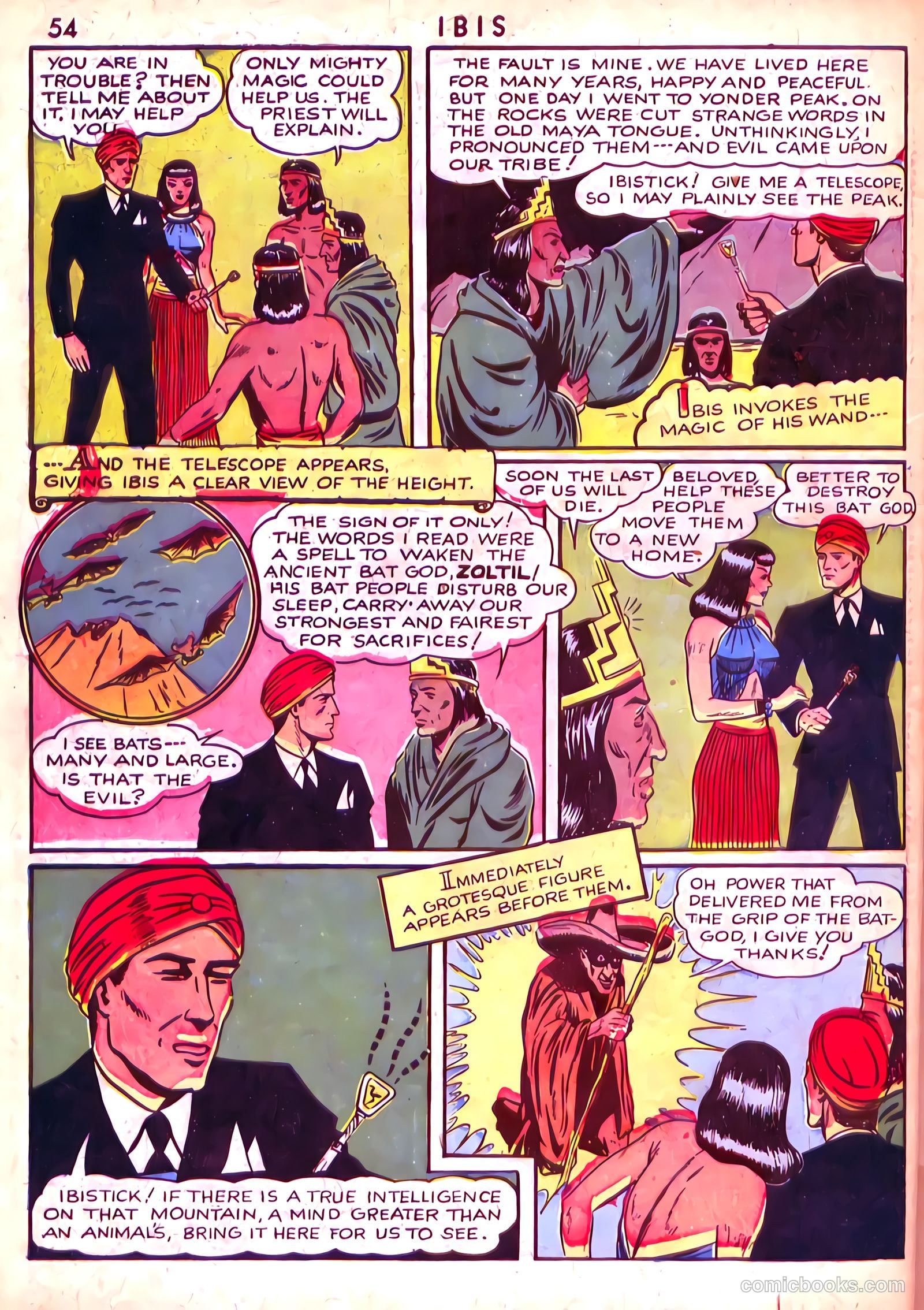 Ibis the Invincible #1 (1942, L. Miller & Son) — page 54 of 68