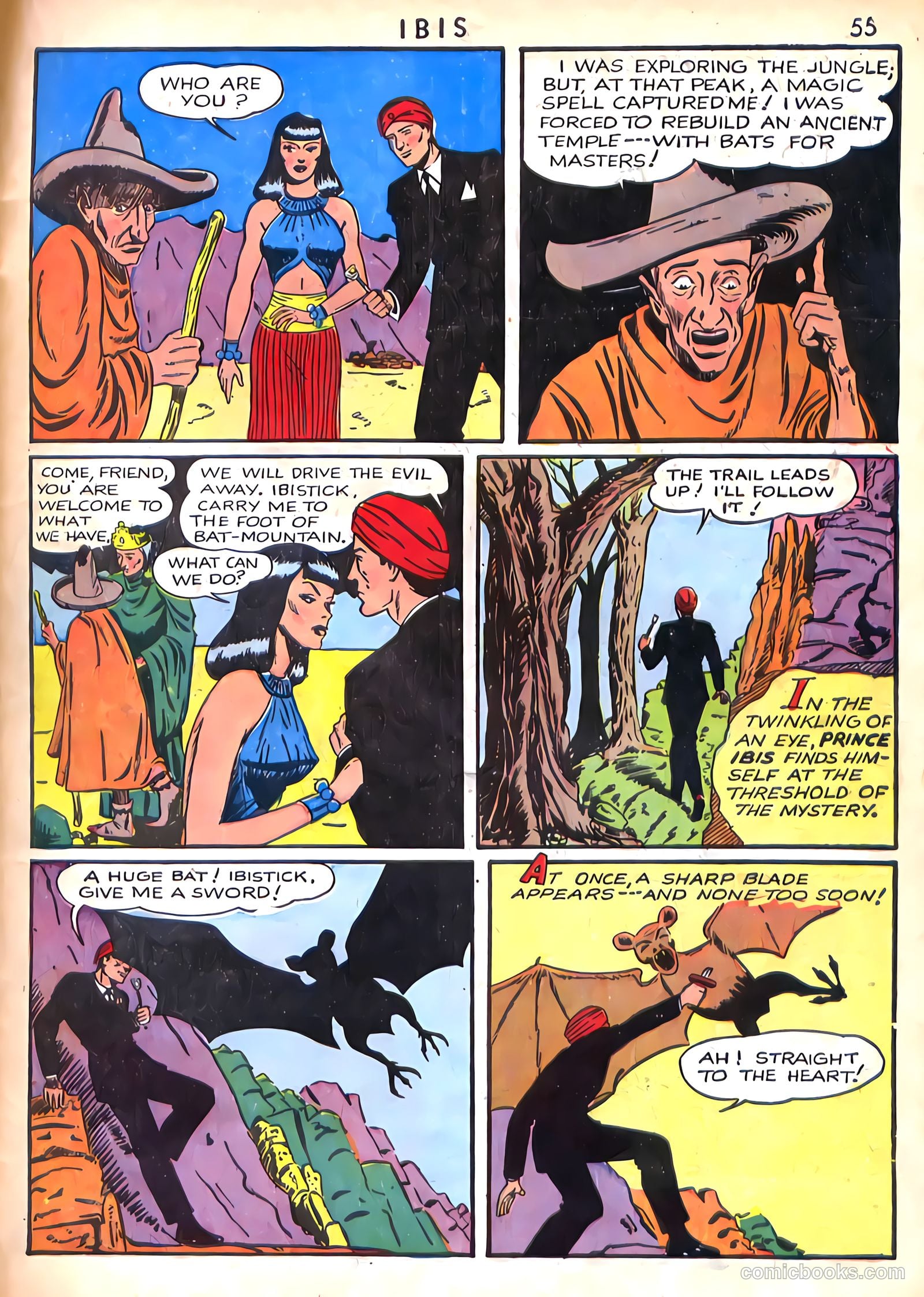 Ibis the Invincible #1 (1942, L. Miller & Son) — page 55 of 68
