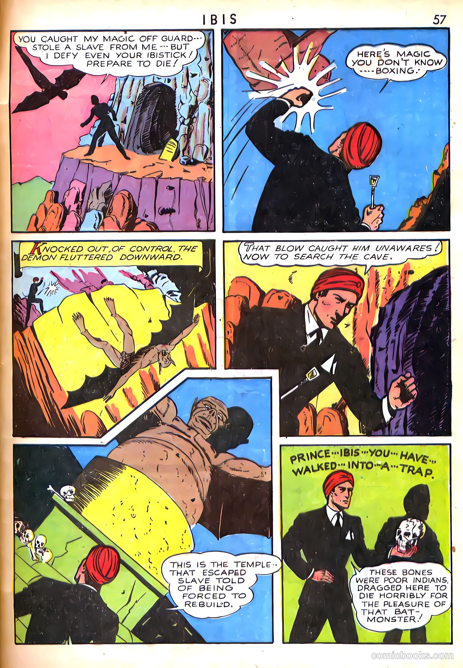 Ibis the Invincible #1 (1942, L. Miller & Son) — page 57 of 68