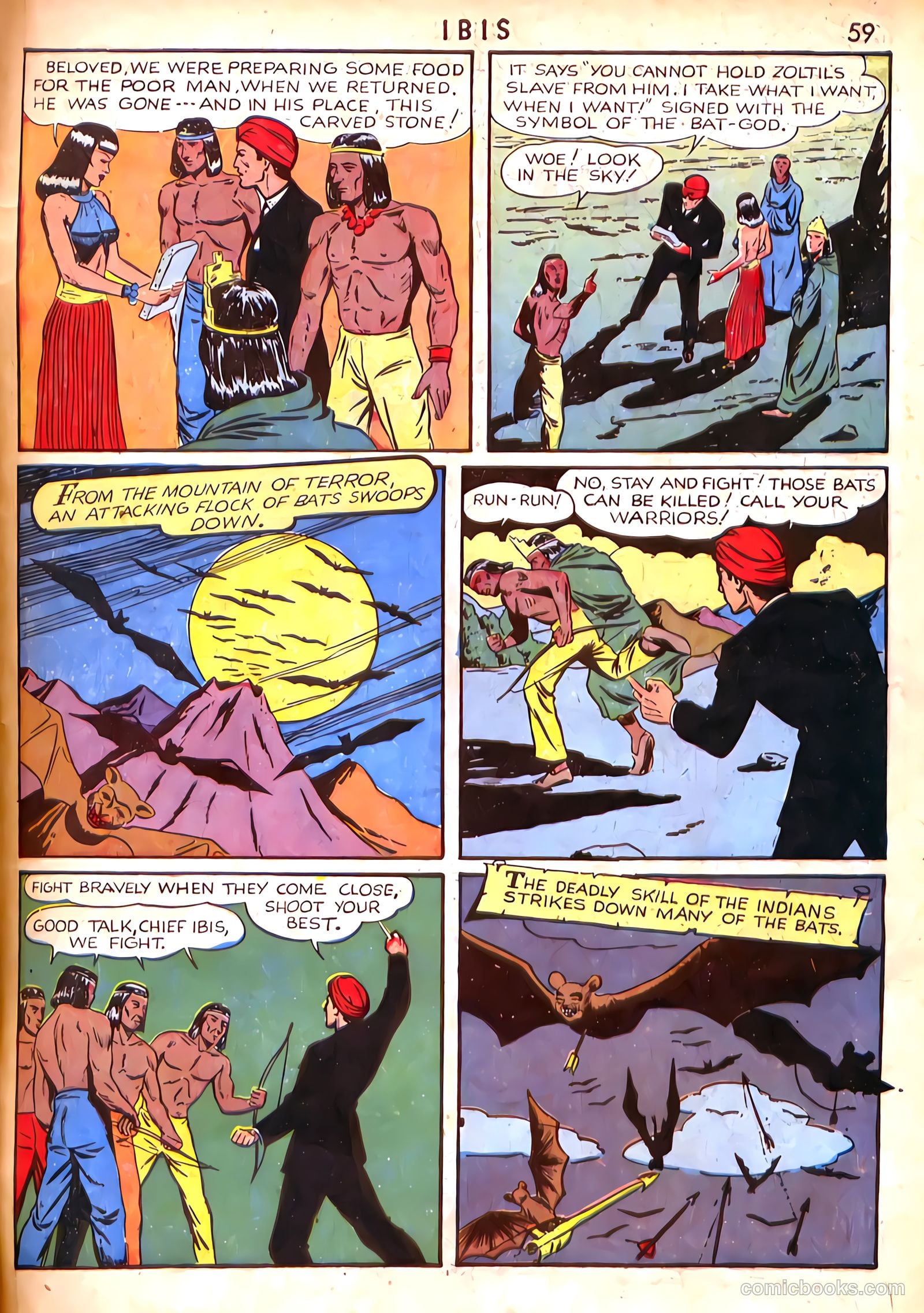 Ibis the Invincible #1 (1942, L. Miller & Son) — page 59 of 68