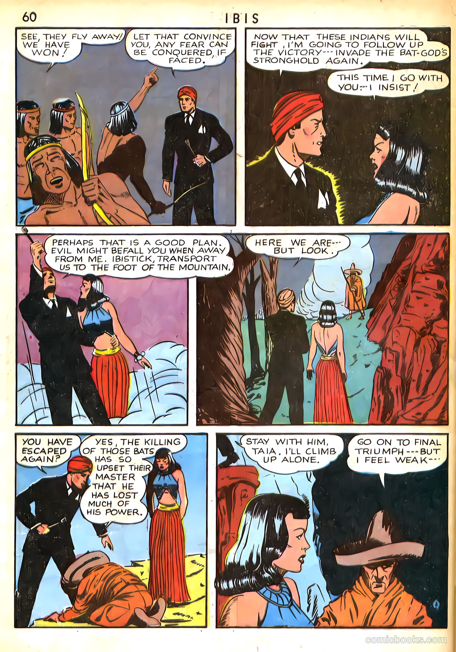 Ibis the Invincible #1 (1942, L. Miller & Son) — page 60 of 68