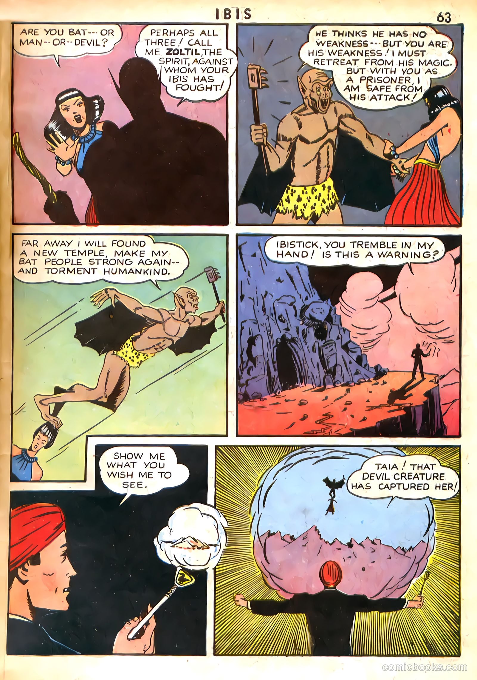 Ibis the Invincible #1 (1942, L. Miller & Son) — page 63 of 68