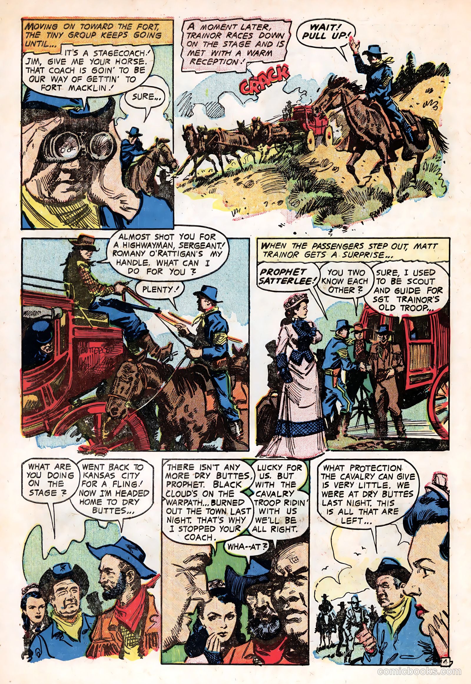 Last of the Comanches #1 (1953) — page 6 of 35