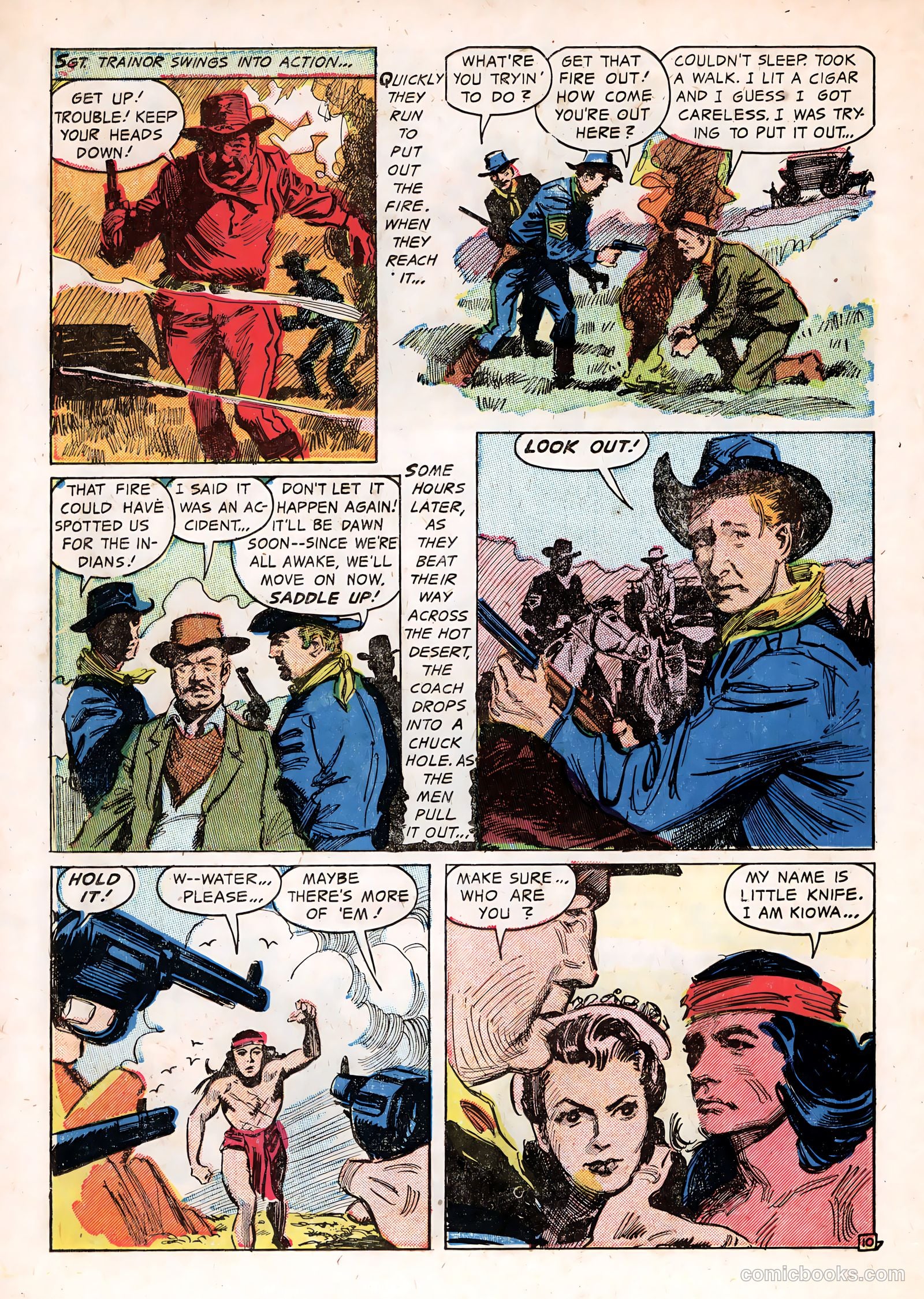 Last of the Comanches #1 (1953) — page 14 of 35