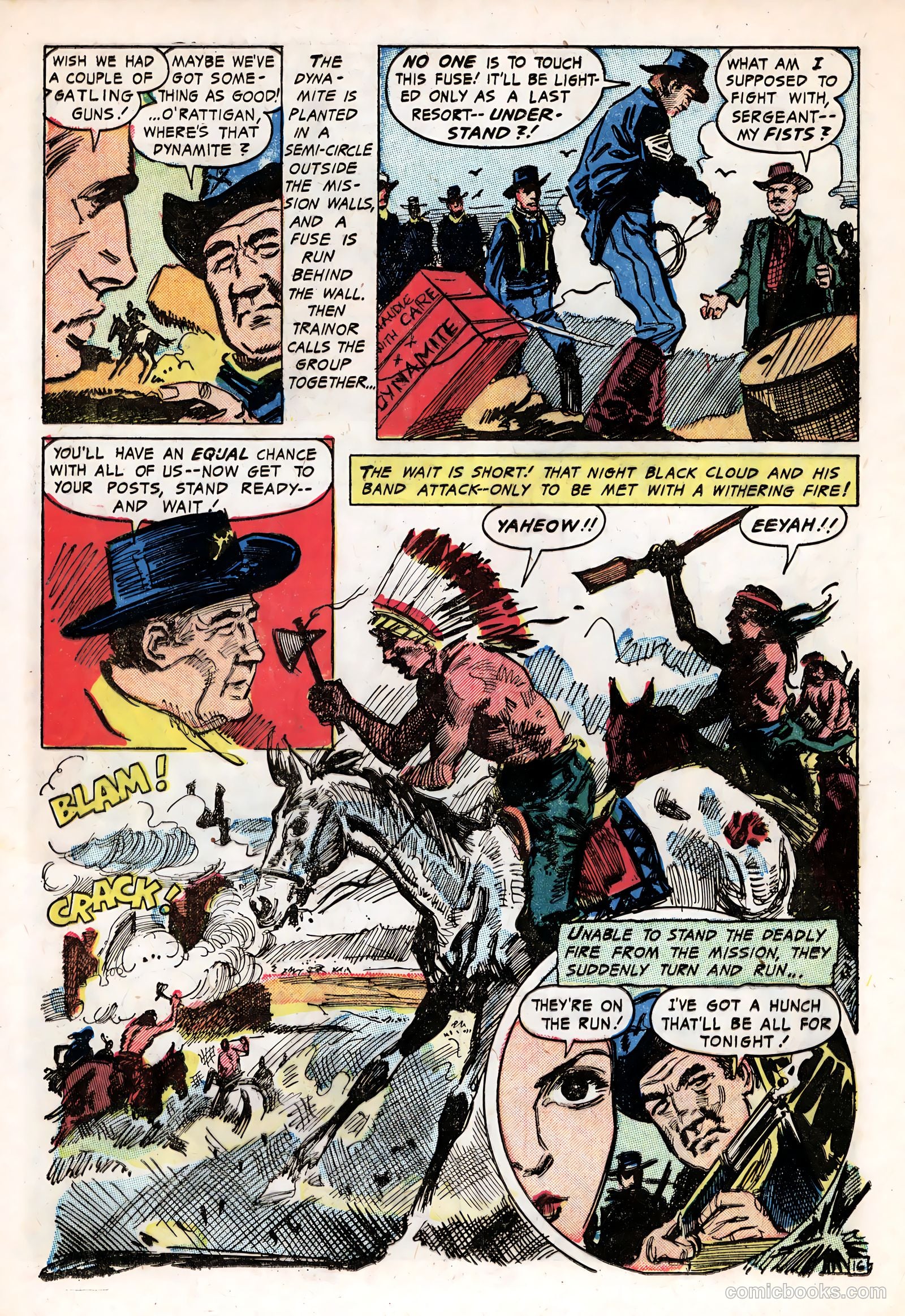 Last of the Comanches #1 (1953) — page 20 of 35