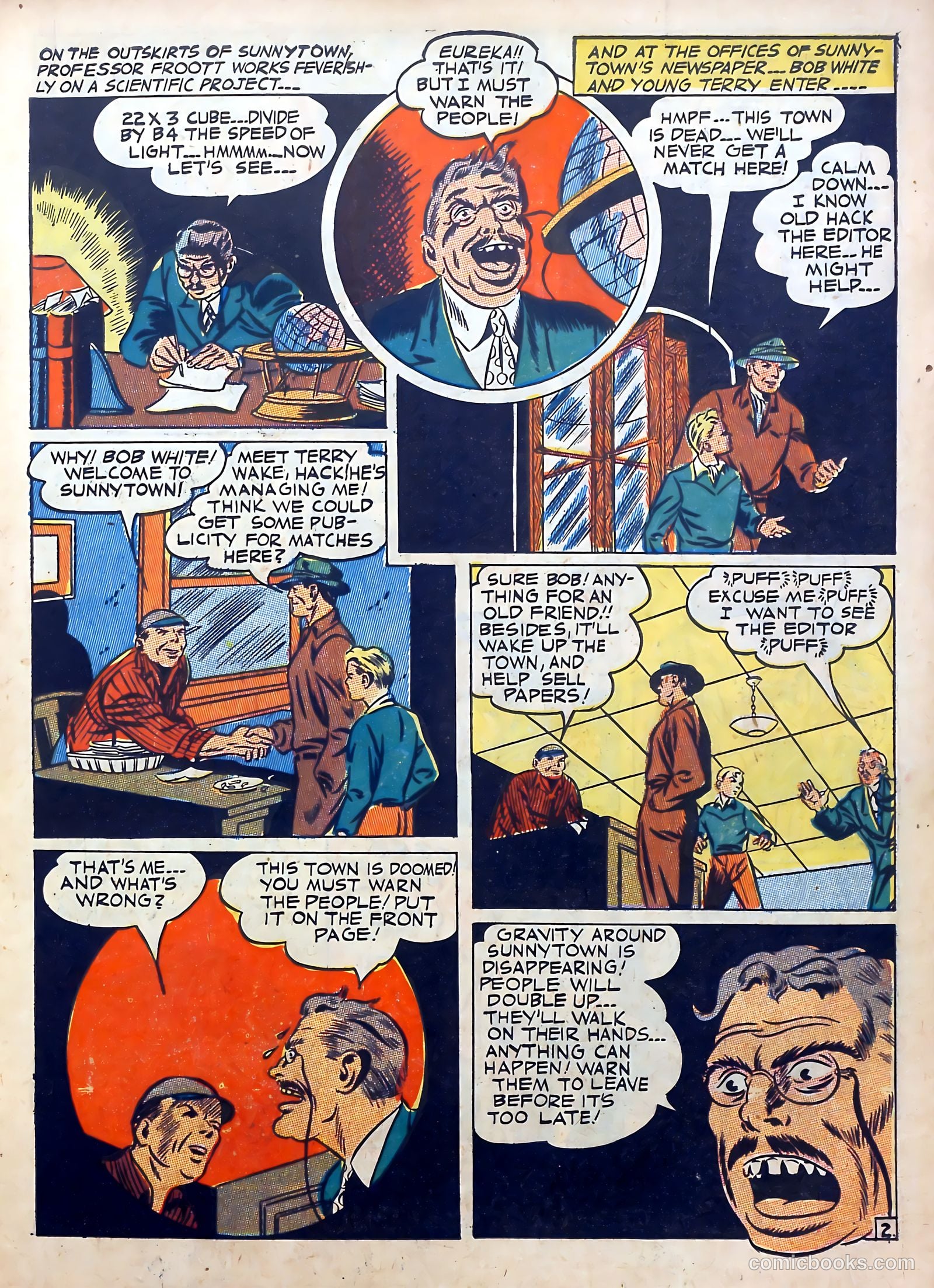 Clue Comics #2 (1943) — page 19 of 69