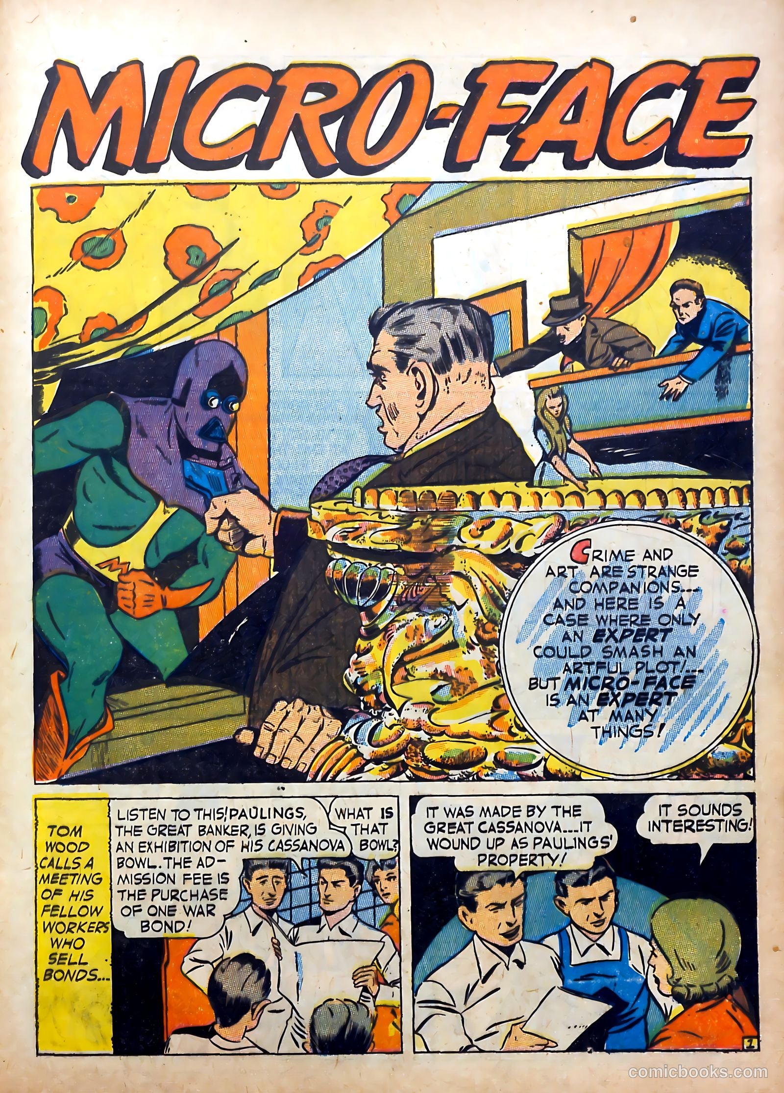 Clue Comics #2 (1943) — page 33 of 69