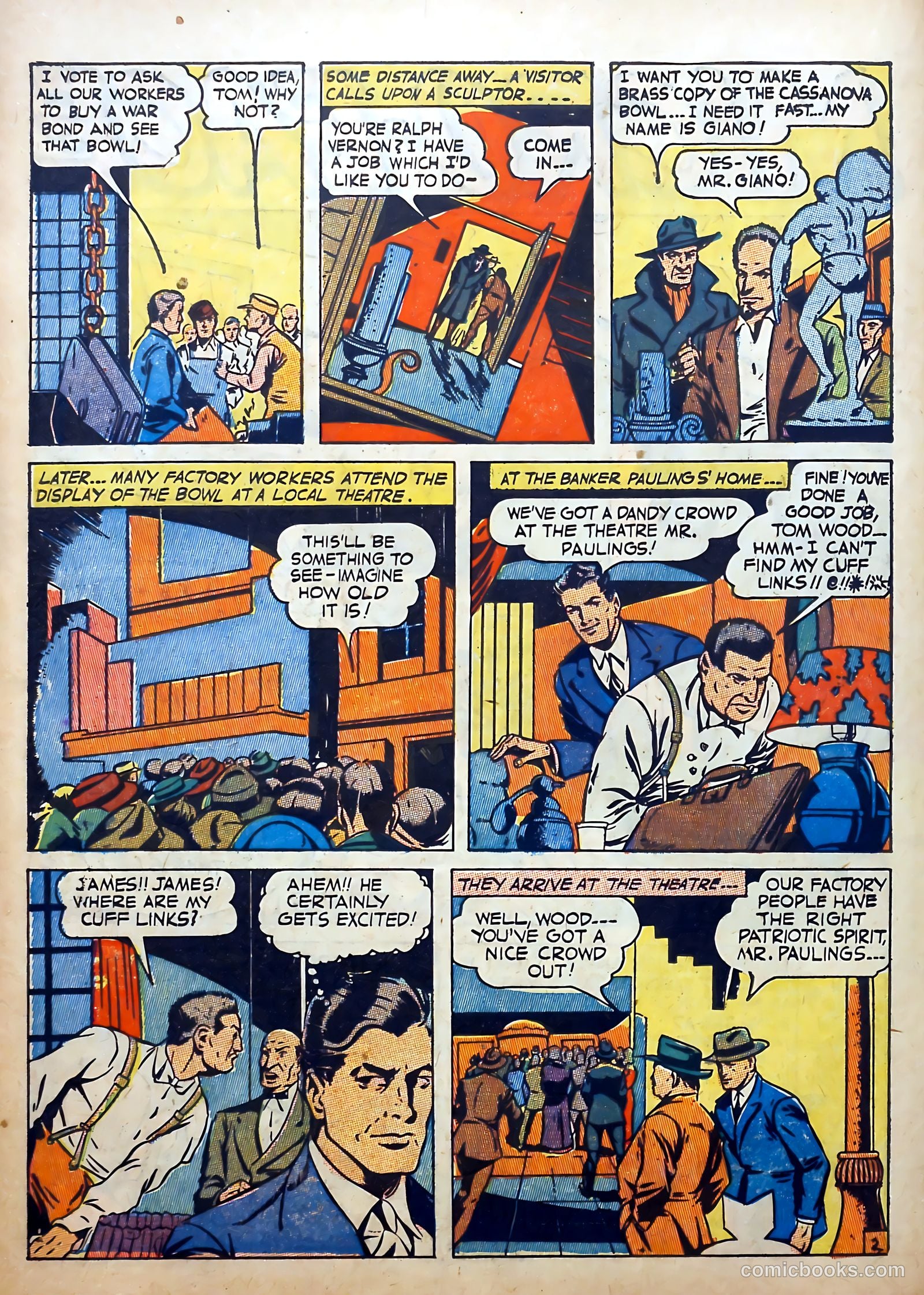 Clue Comics #2 (1943) — page 34 of 69