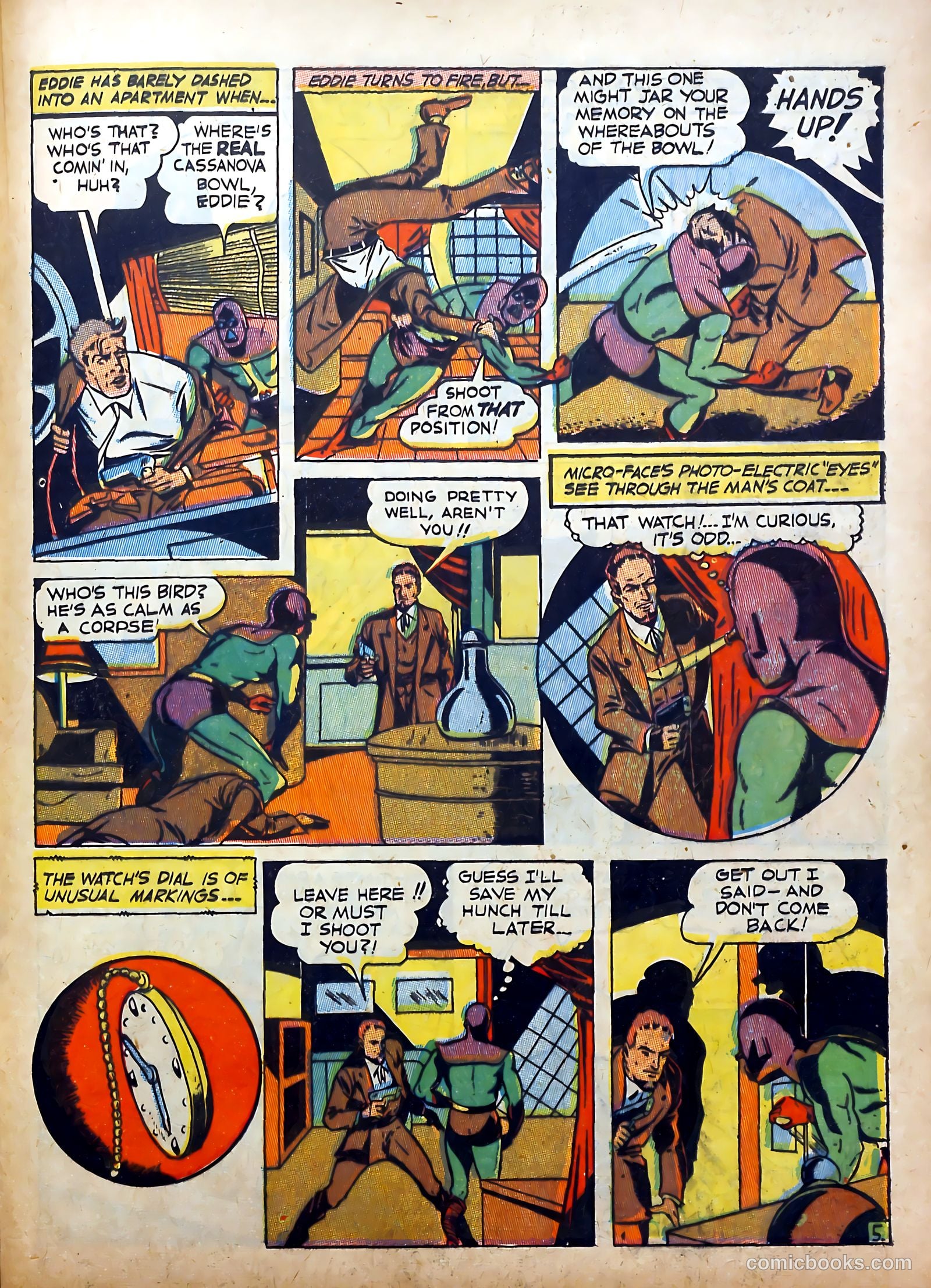 Clue Comics #2 (1943) — page 37 of 69