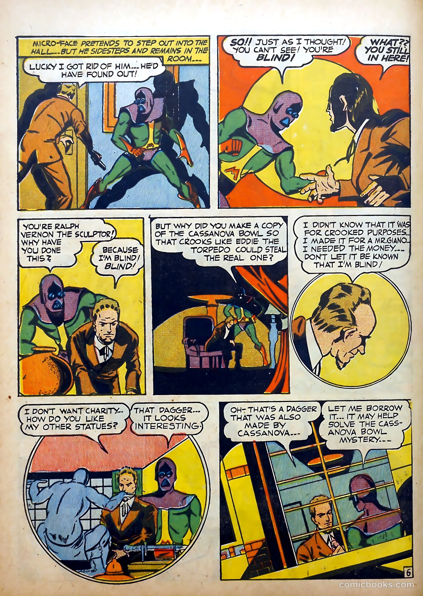 Clue Comics #2 (1943) — page 38 of 69