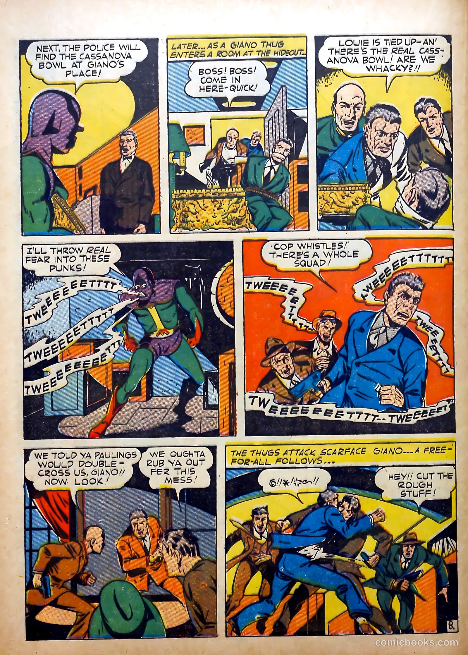 Clue Comics #2 (1943) — page 40 of 69