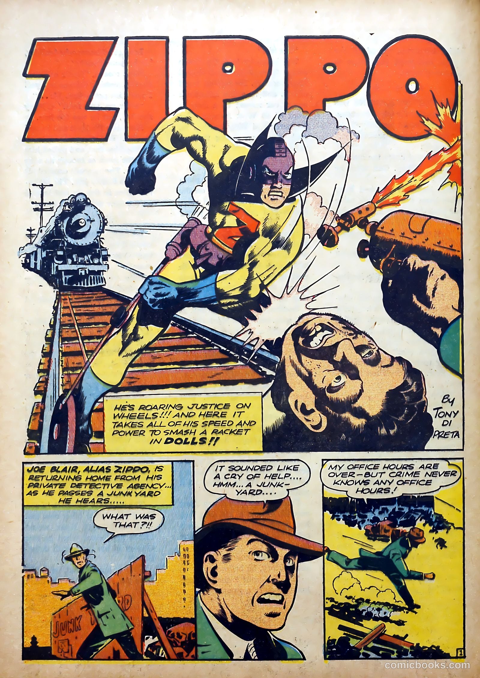 Clue Comics #2 (1943) — page 44 of 69