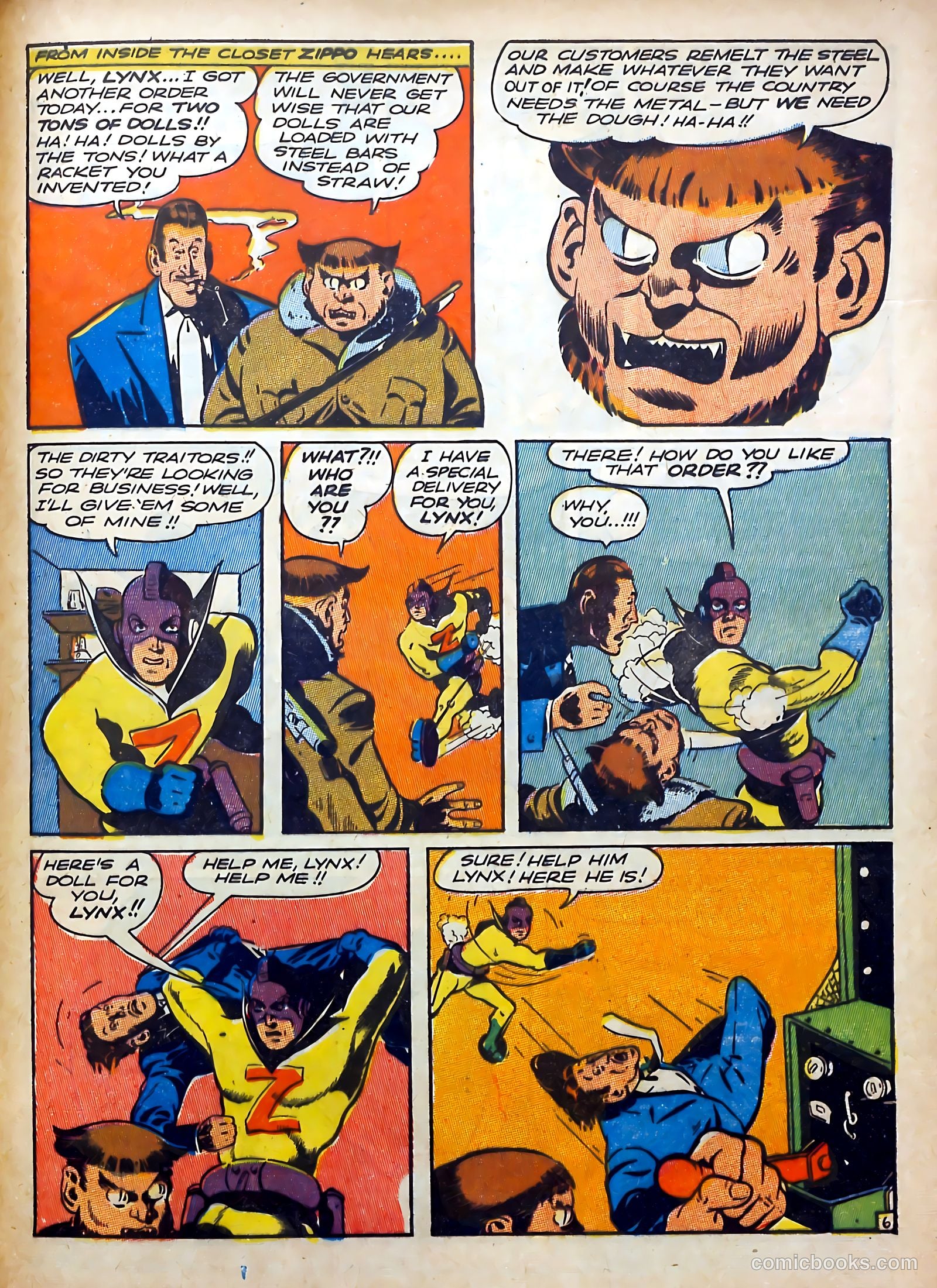 Clue Comics #2 (1943) — page 49 of 69